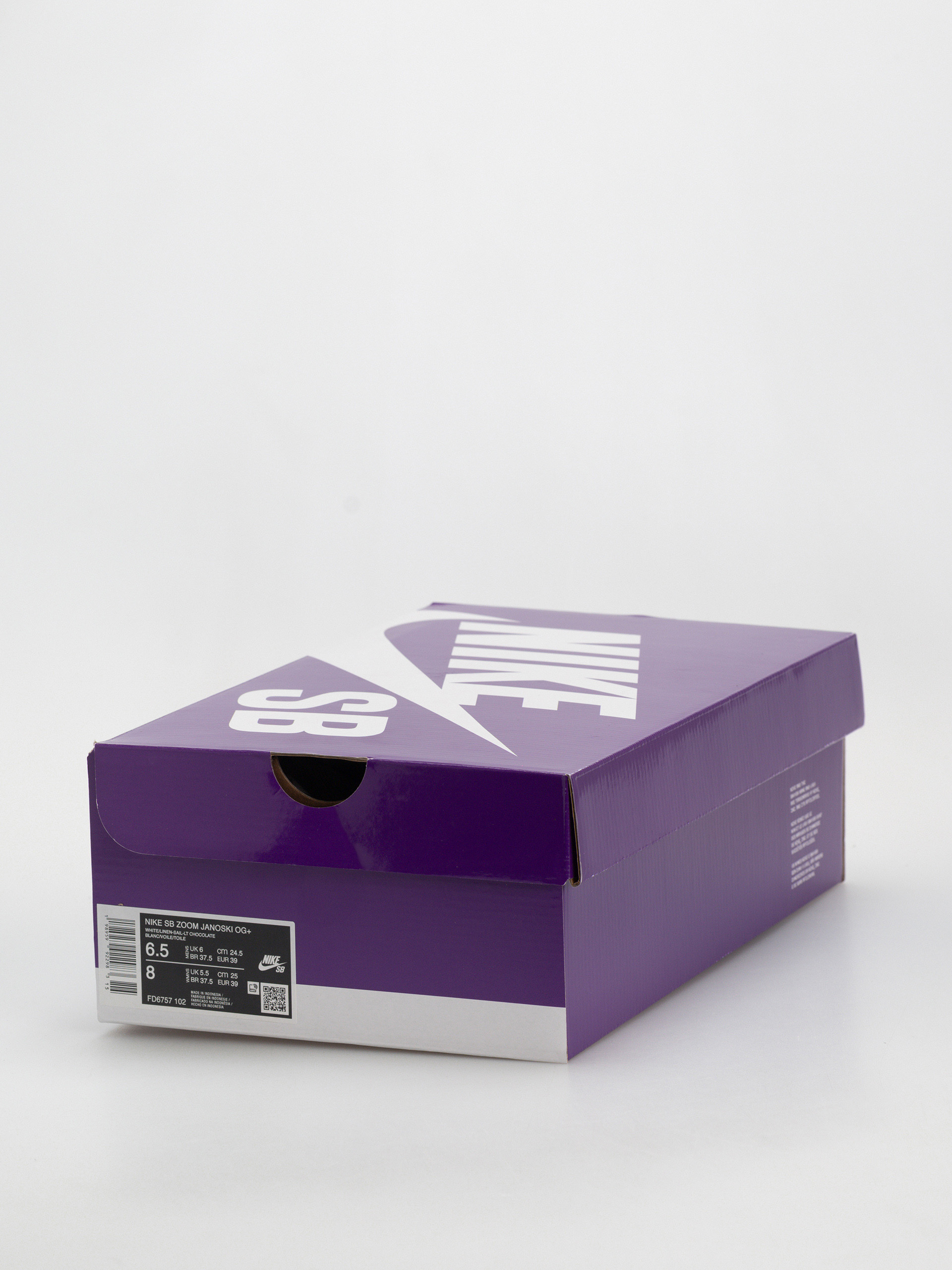 Pantofi Nike SB Zoom Janoski Og+ (white/linen sail lt chocolate)