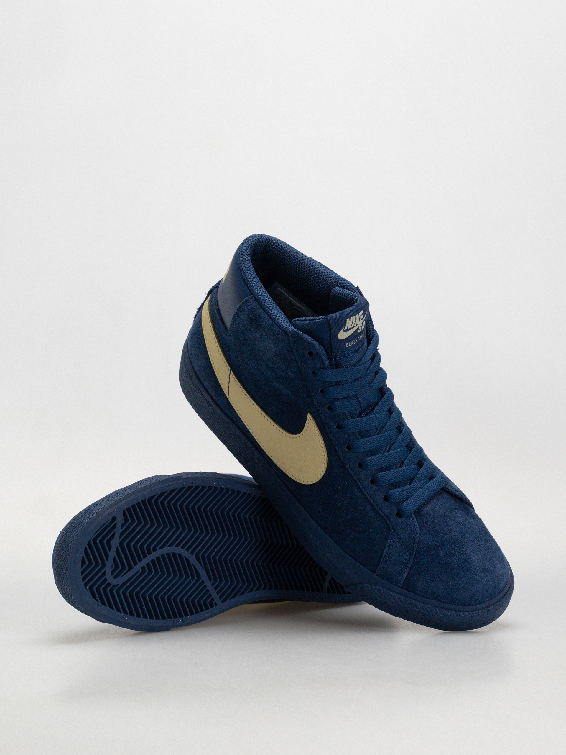 Pantofi Nike SB Zoom Blazer Mid (coastal blue/pale yellow coastal blue)