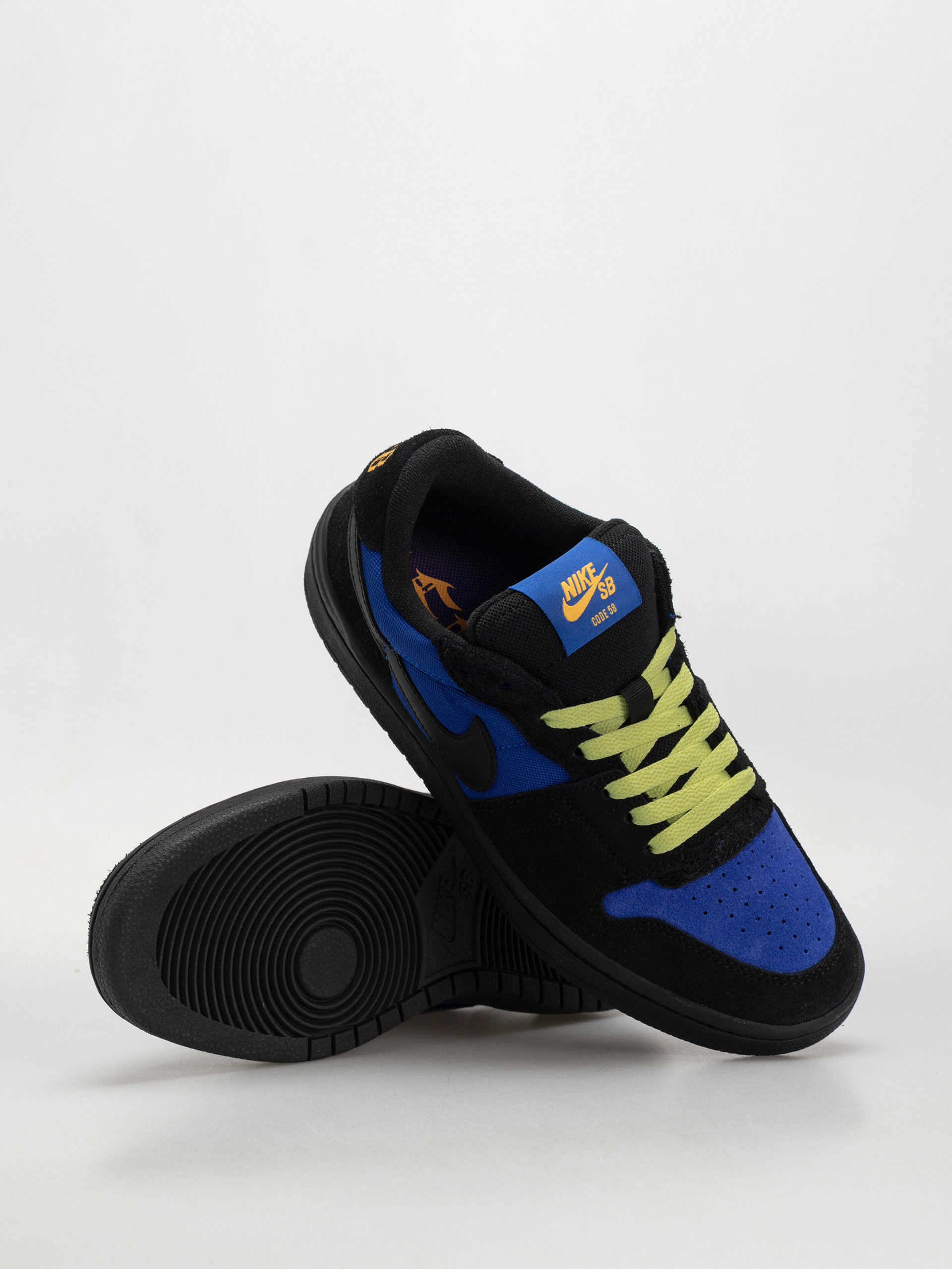 Pantofi Nike SB Code 58 (racer blue/black black lt lemon twist)