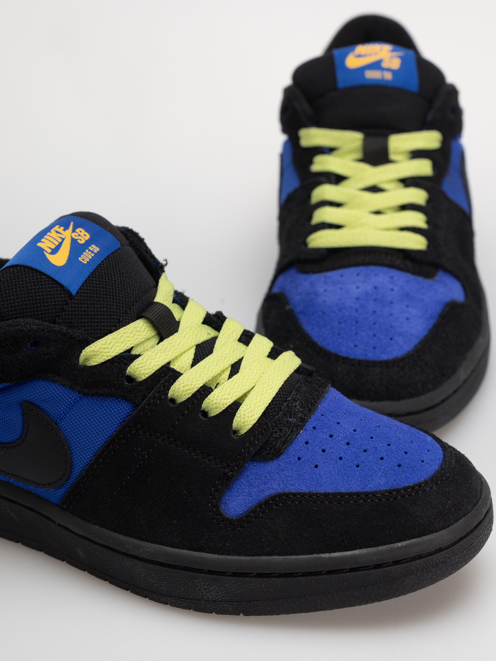 Pantofi Nike SB Code 58 (racer blue/black black lt lemon twist)