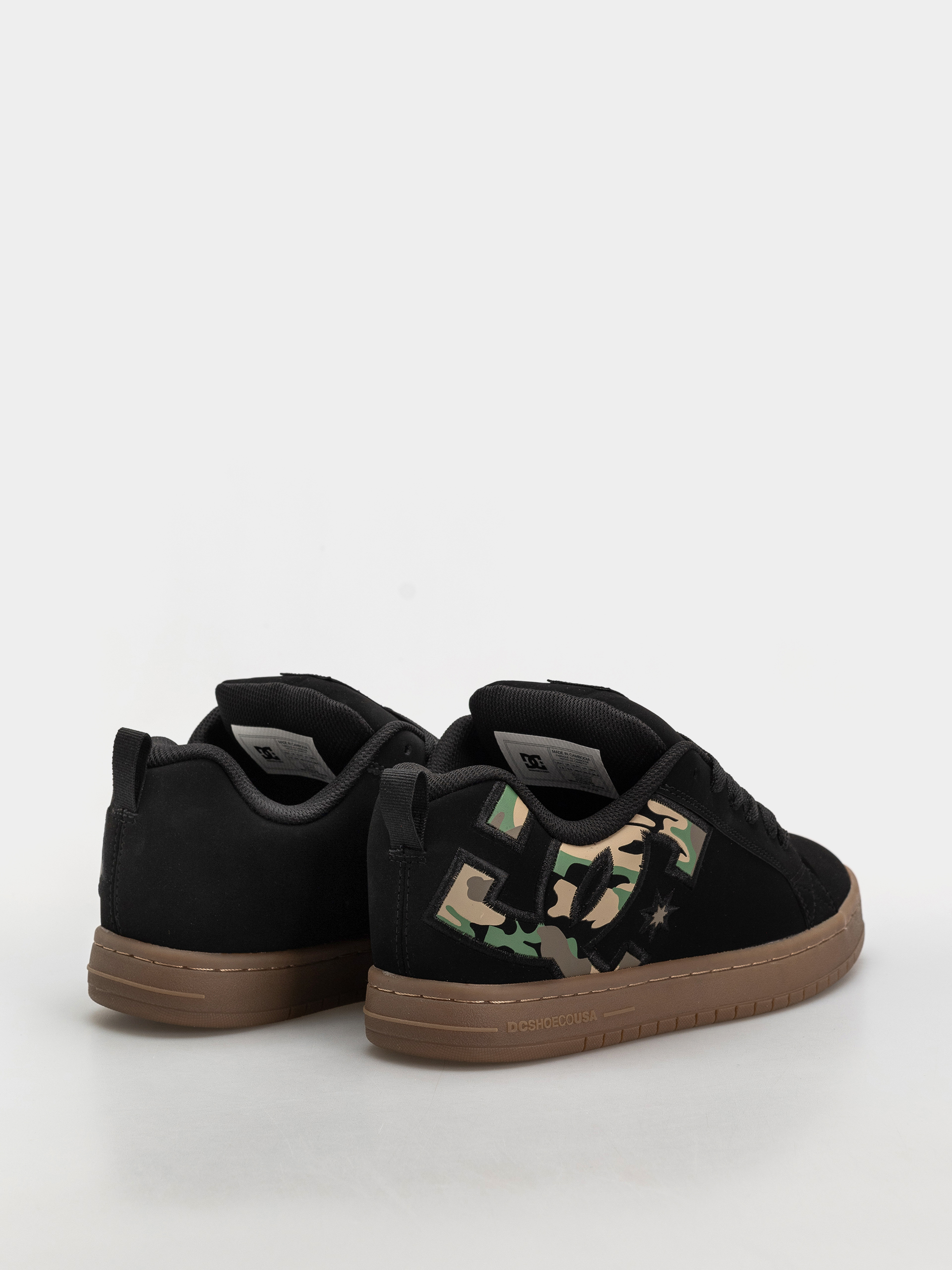 Pantofi DC Court Graffik (black/black/gum)