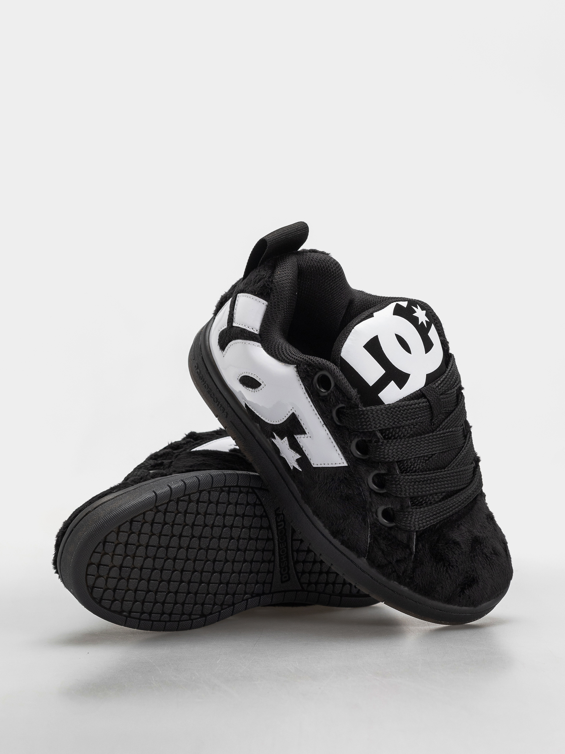 Pantofi DC Court Graffik Puff (black/black/white)