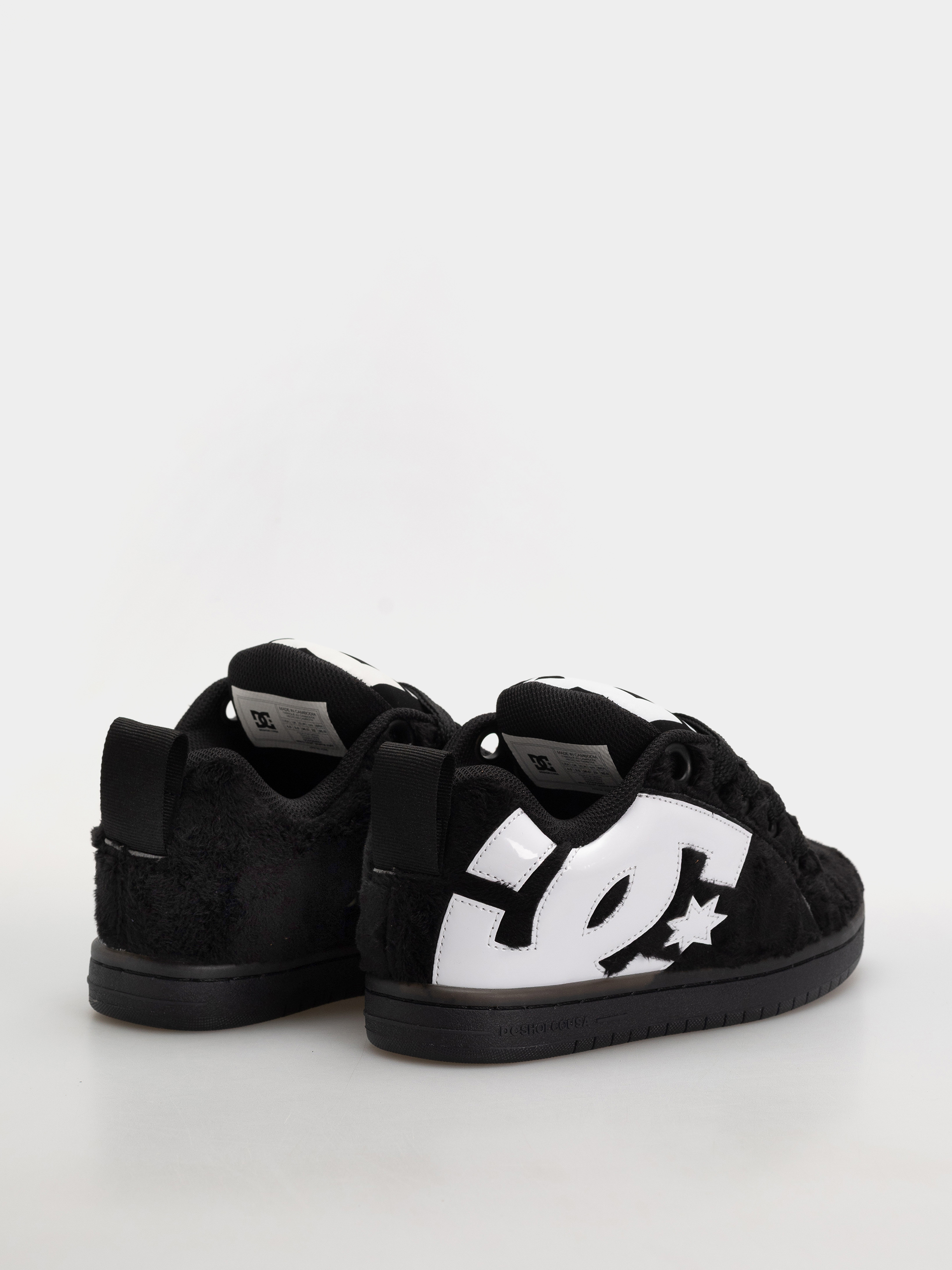 Pantofi DC Court Graffik Puff (black/black/white)