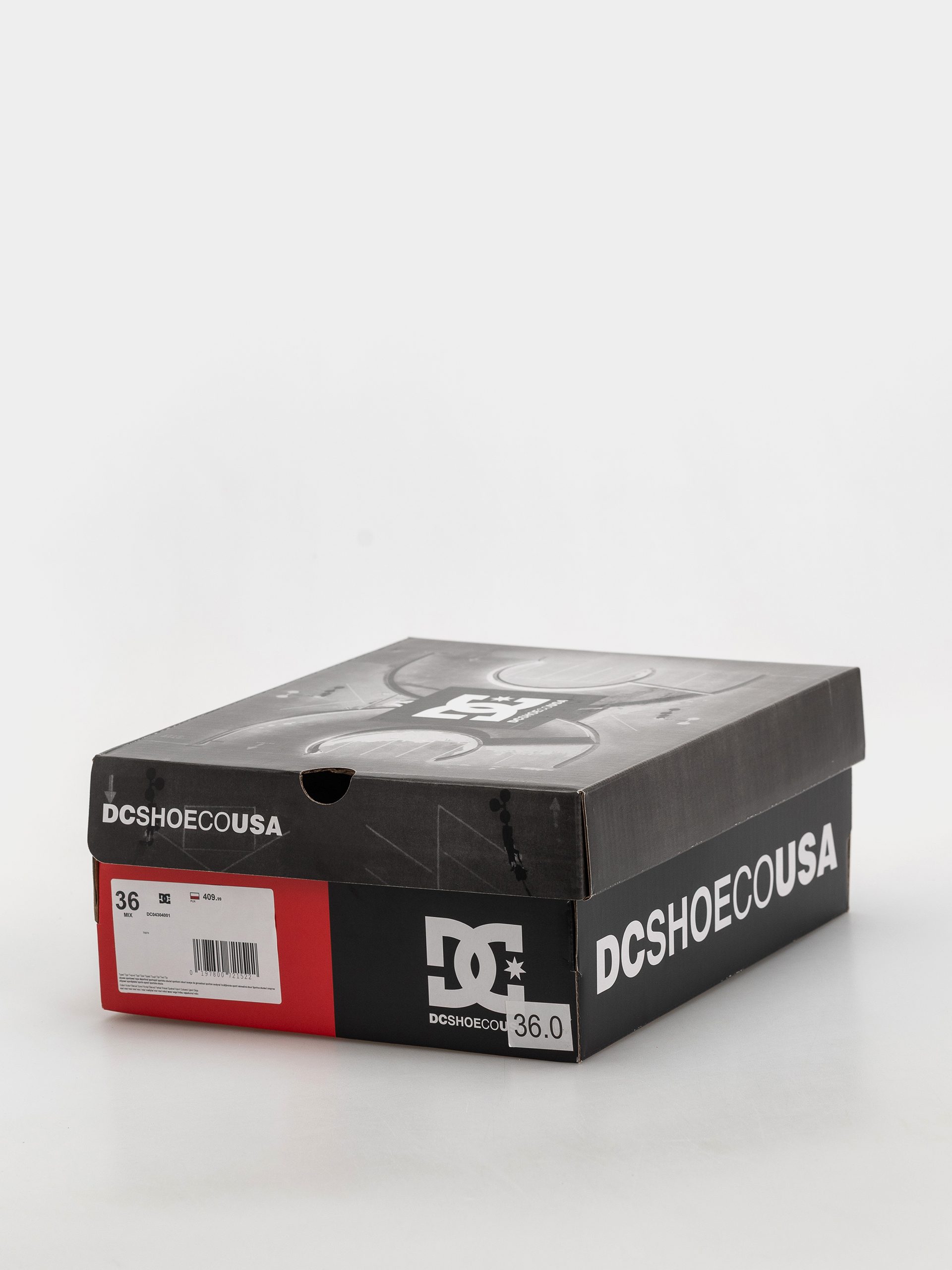 Pantofi DC Court Graffik Puff (black/black/white)