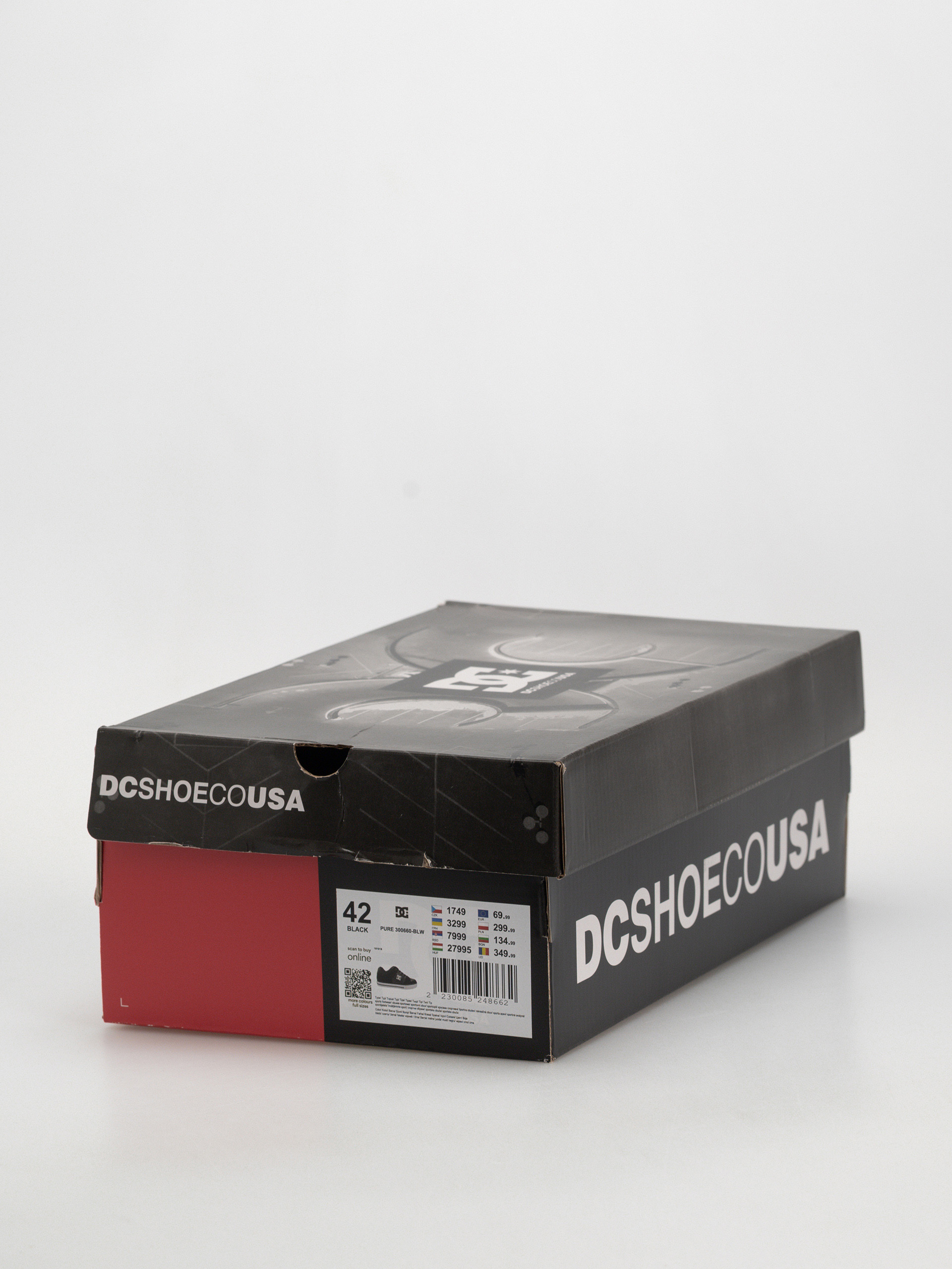 Pantofi DC Pure (black/black/white)