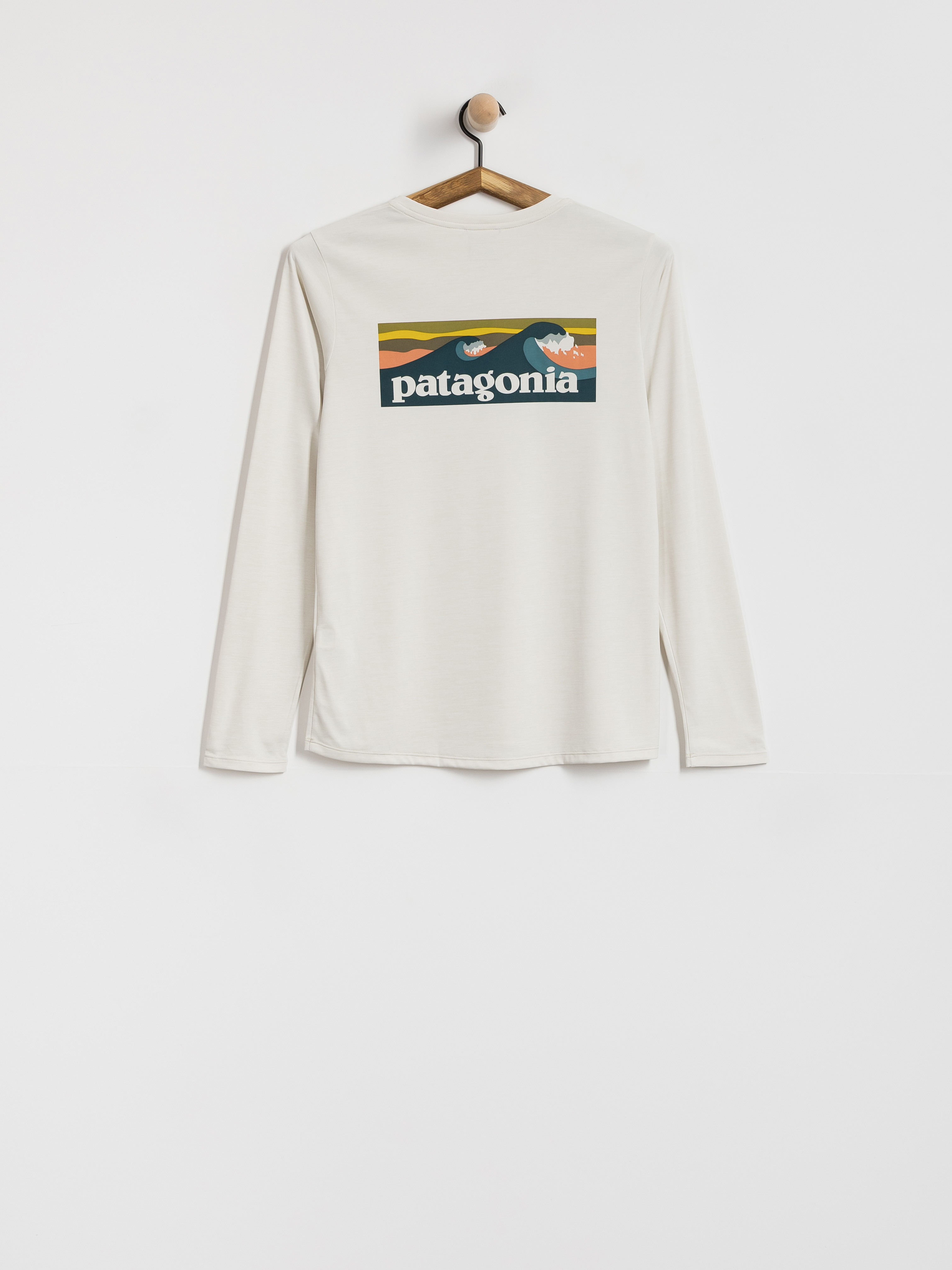 Longsleeve Patagonia Cap Cool Daily Boardshort Logo Wmn