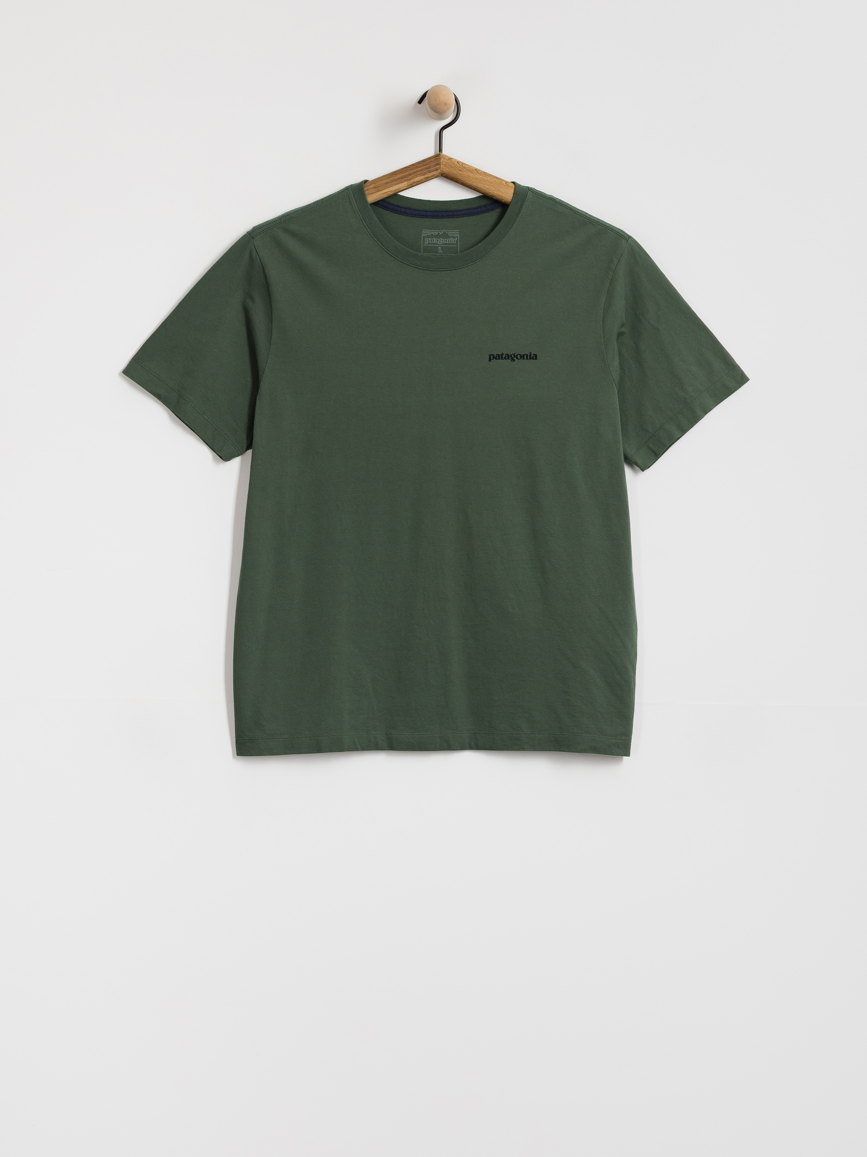 Tricou Patagonia P 6 Logo (canopy green)