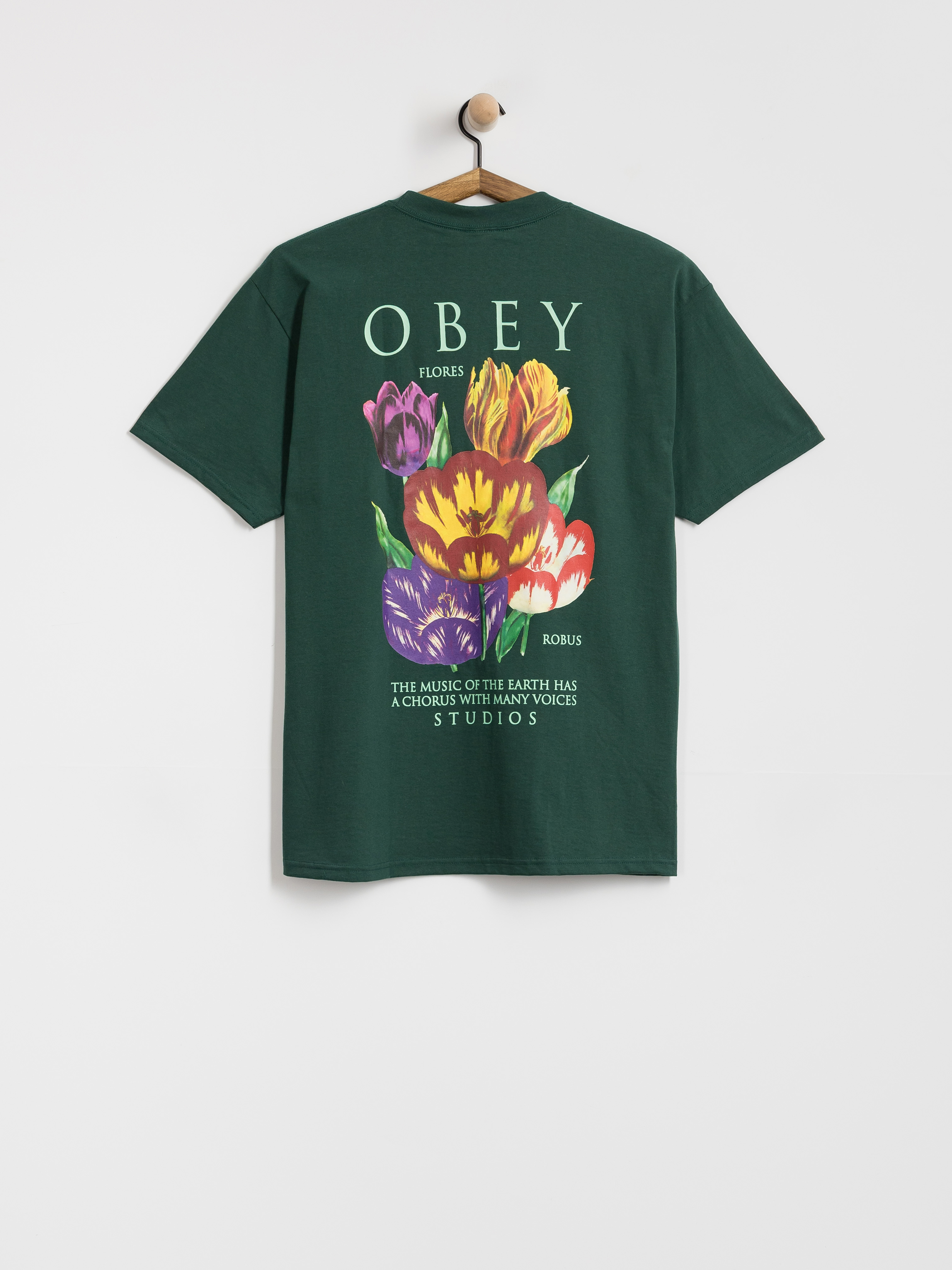 Tricou OBEY Flores Robus