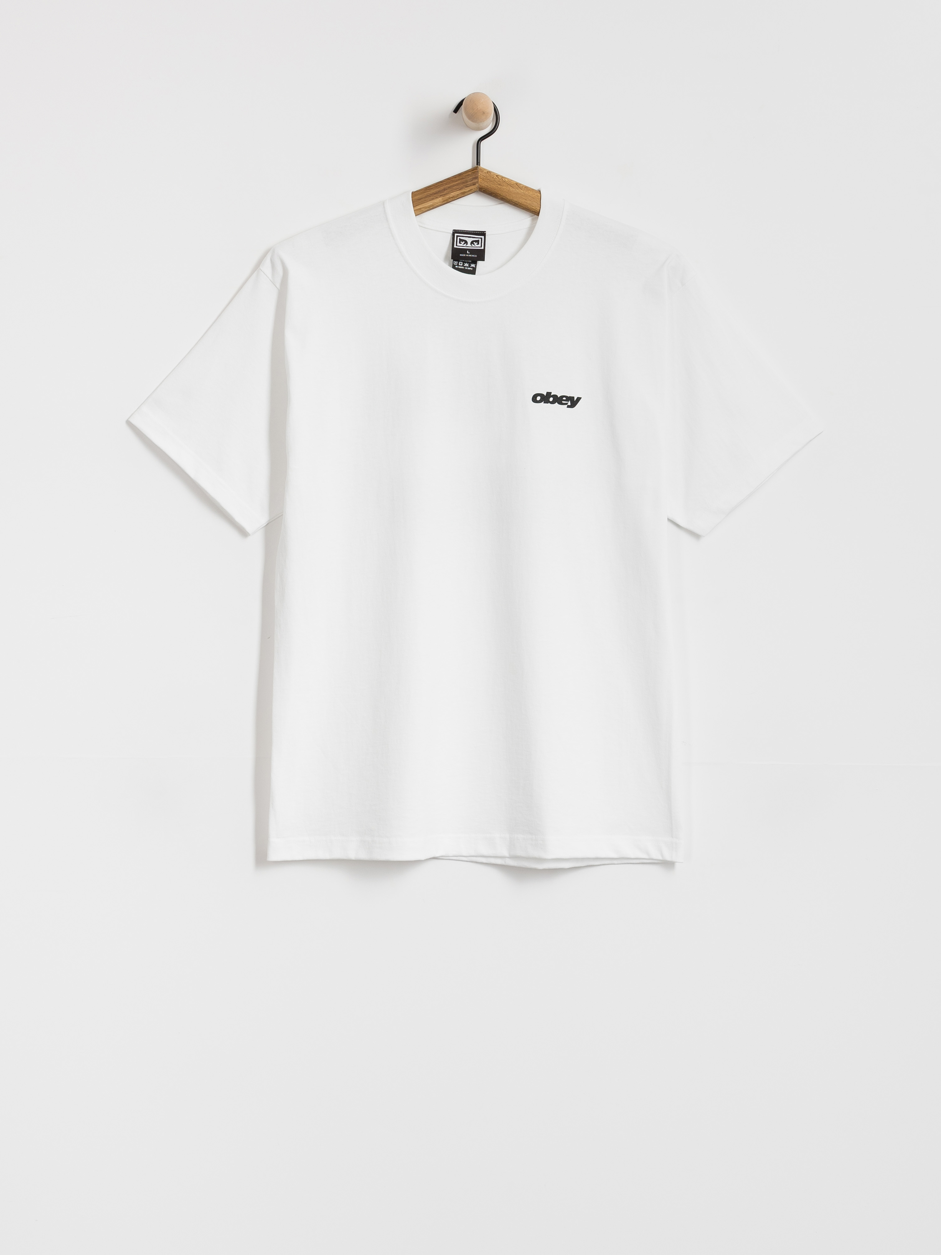 Tricou OBEY Intercontinental (white)