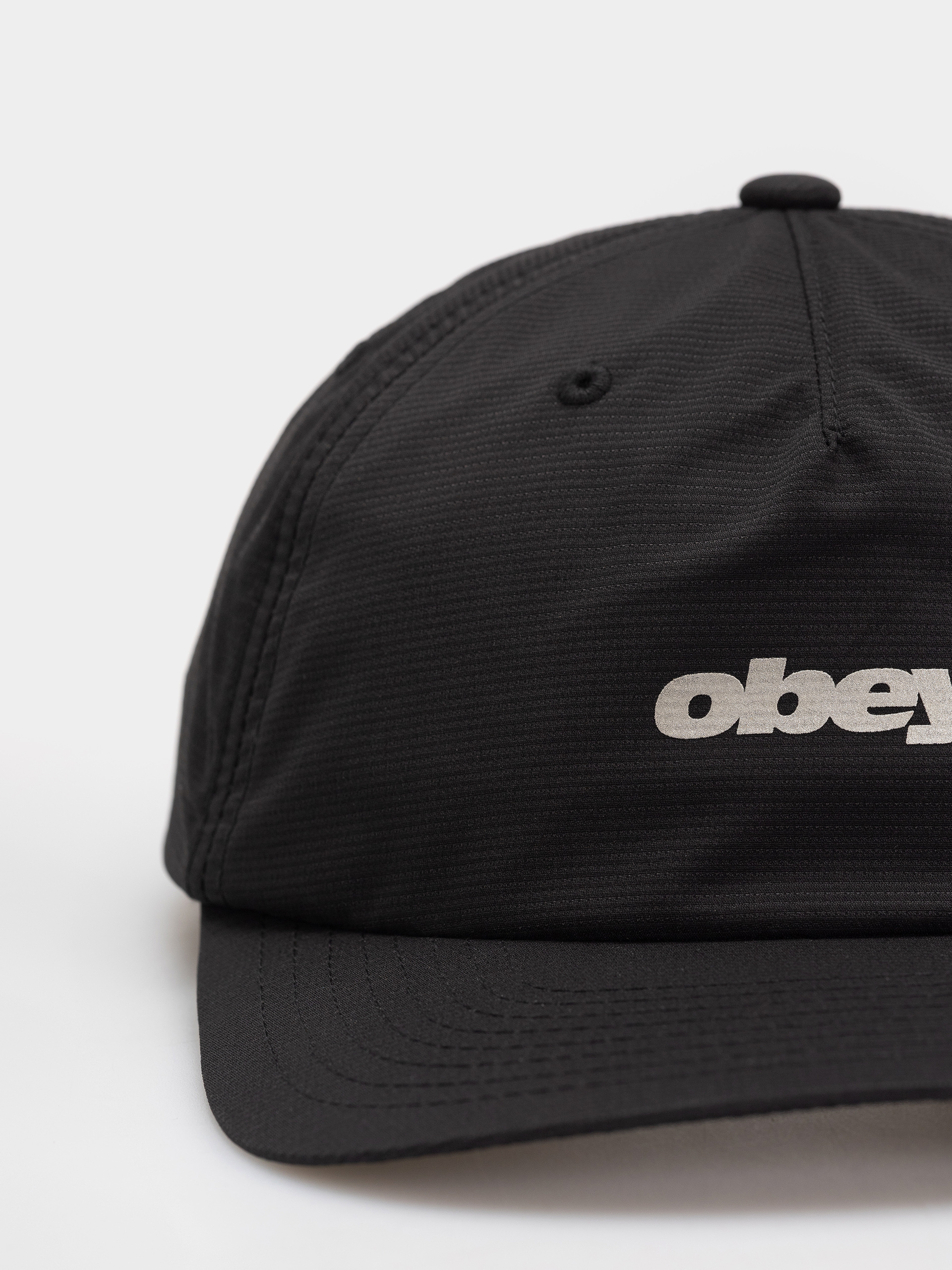 Șapcă OBEY Stride 5 Panel (black)