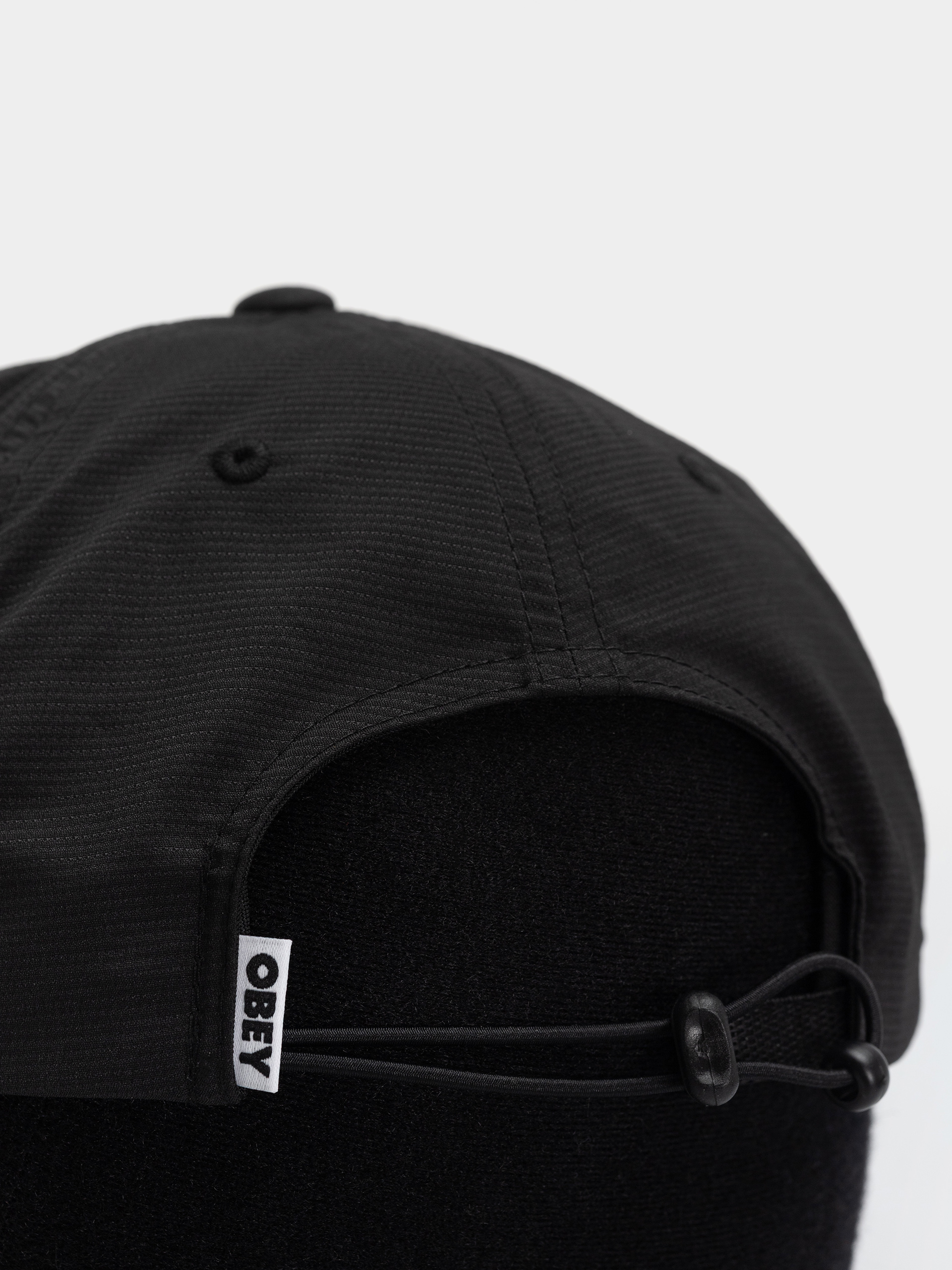 Șapcă OBEY Stride 5 Panel (black)