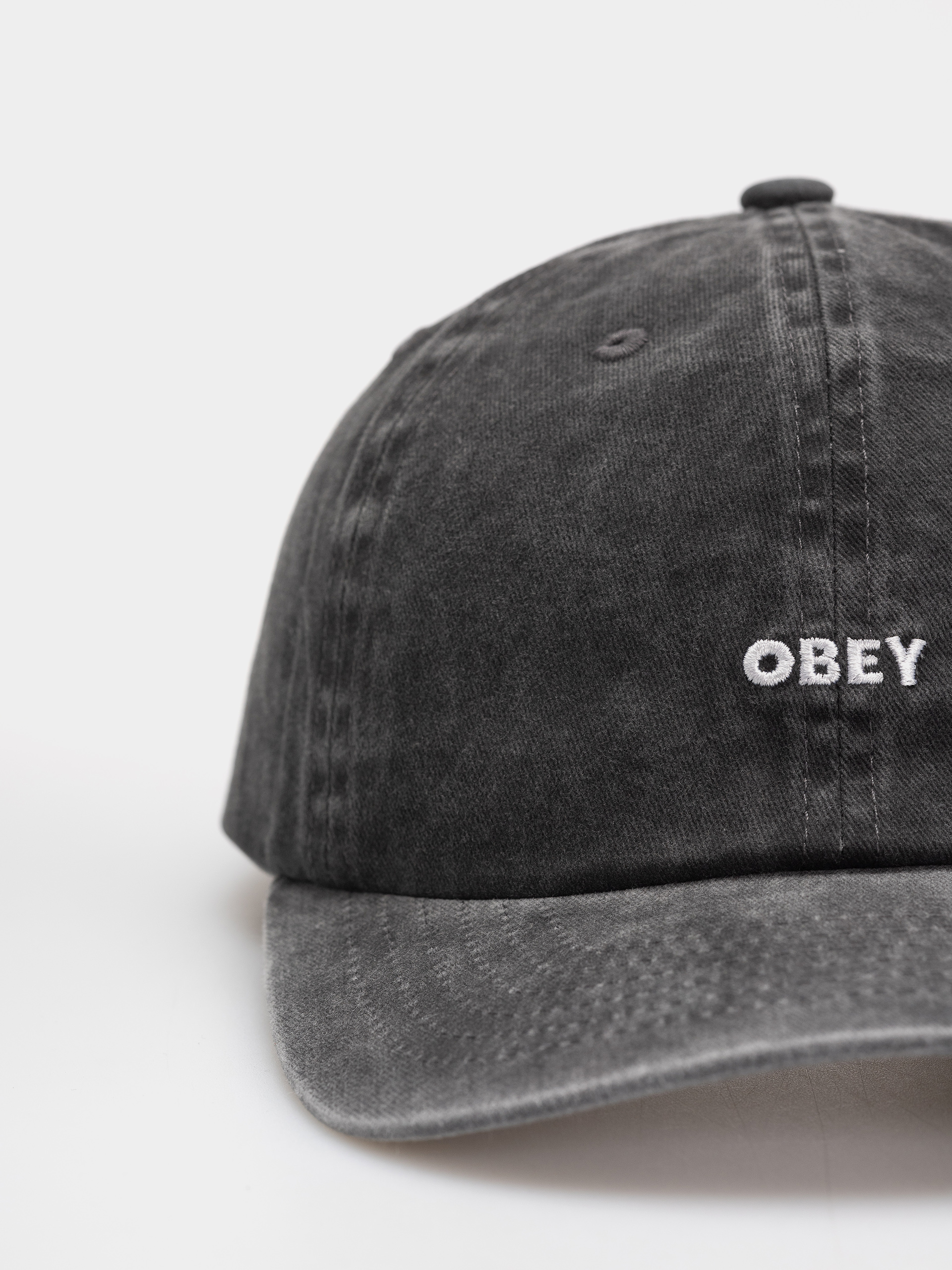 Șapcă OBEY Pigment Bold 6 Panel (pigment black)
