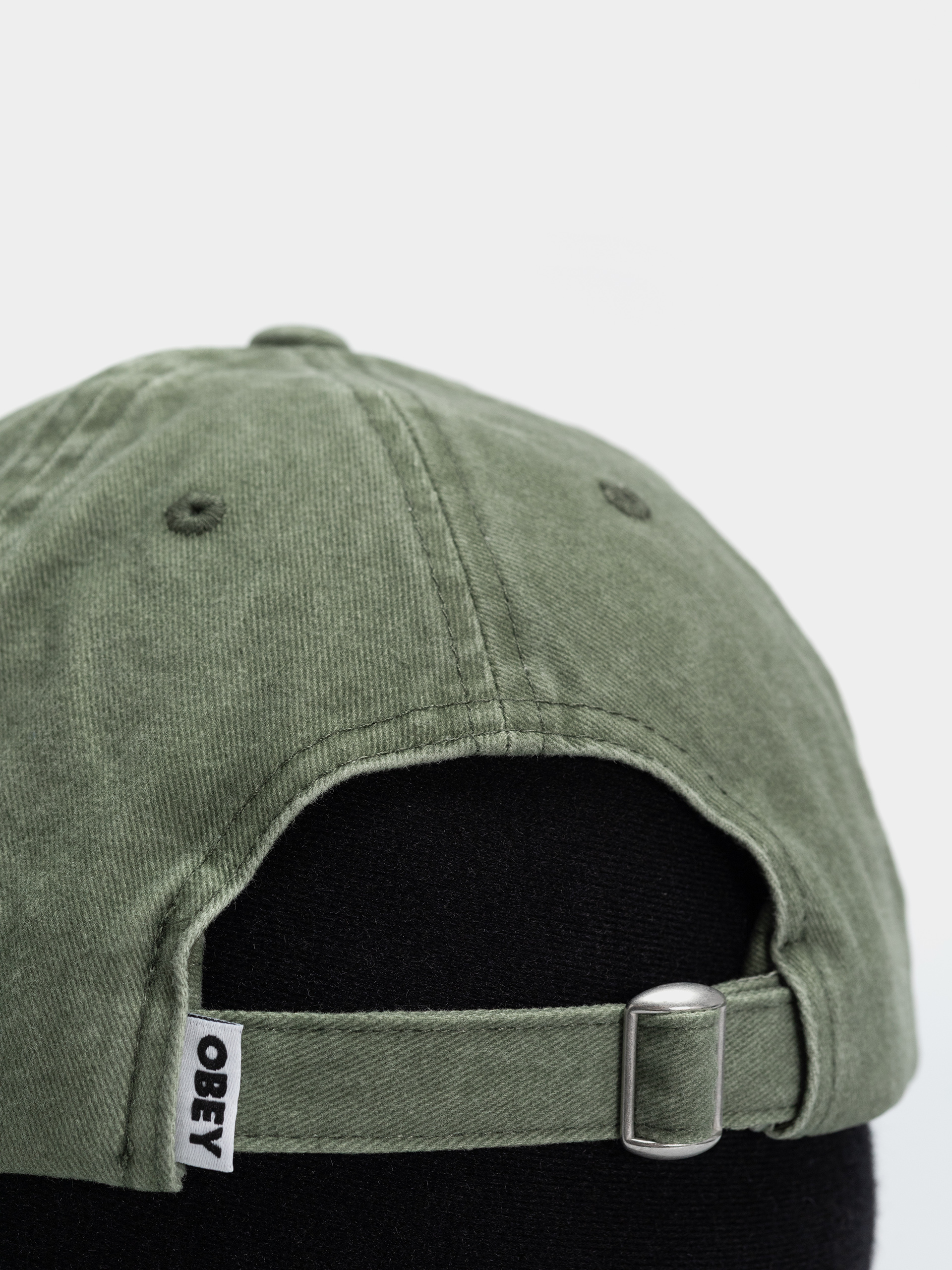 Șapcă OBEY Pigment Bold 6 Panel (pigment olive multi)
