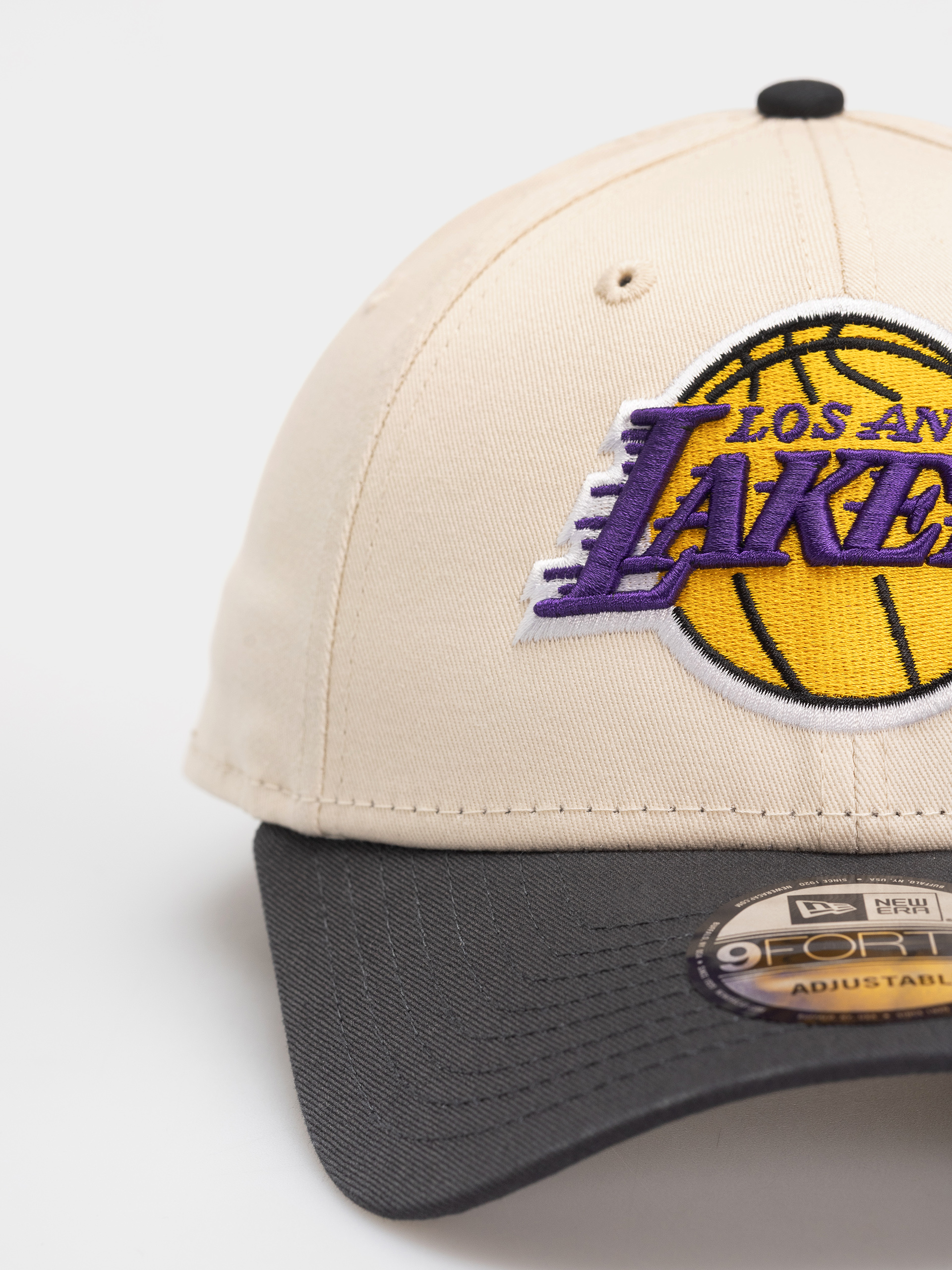 Șapcă New Era Nba Colourblock 9Forty Los Angeles Lakers (light cream/grey)