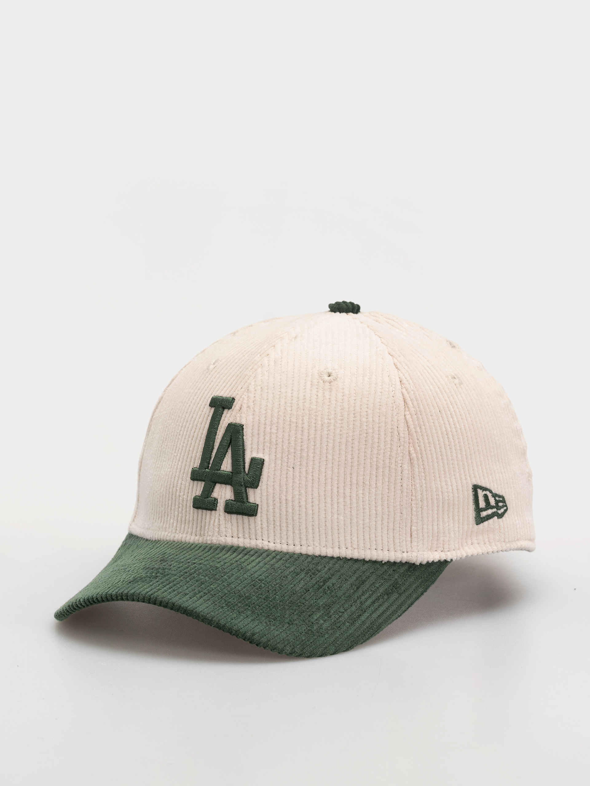 u0218apcu0103 New Era Cord 9Forty Mc Los Angeles Dodgers (light cream/green)