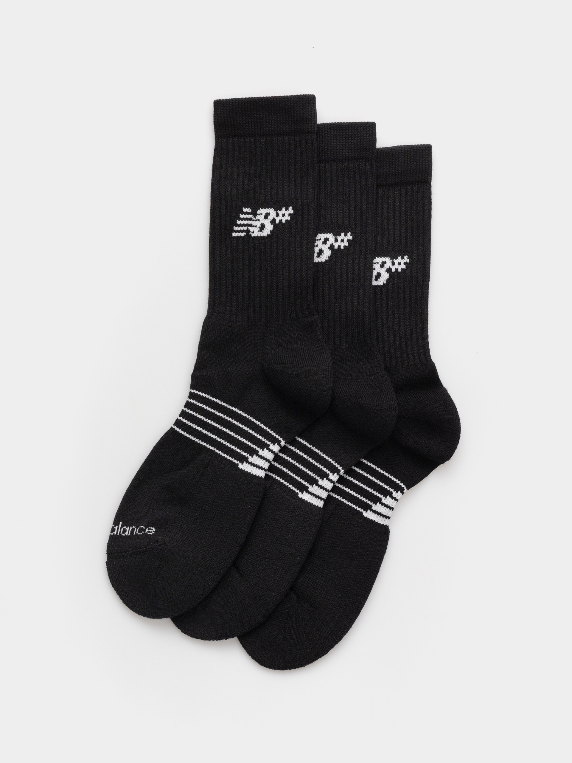 Șosete New Balance Active Numeric 3 Packs (black)