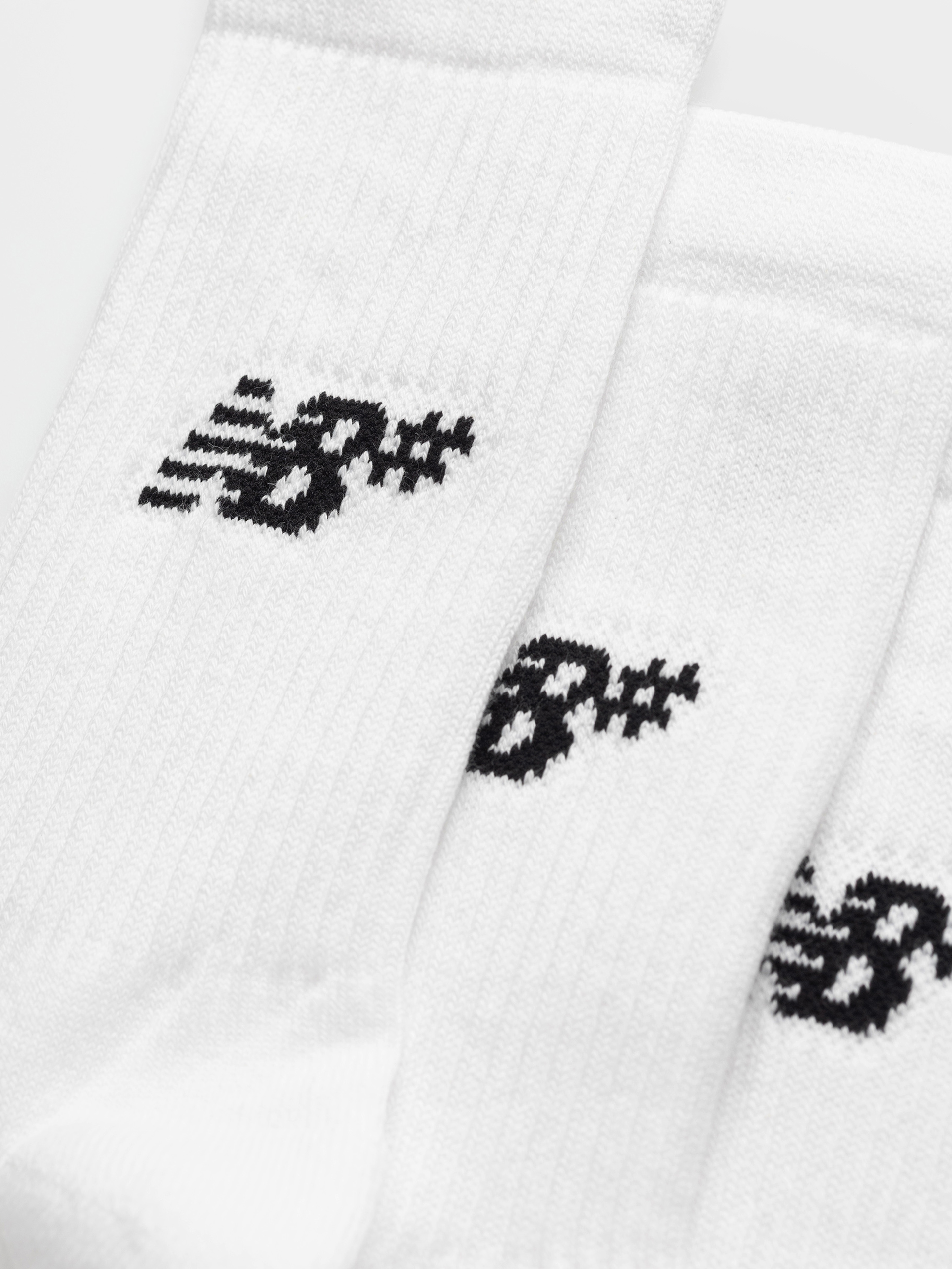 Șosete New Balance Active Numeric 3 Packs (white)