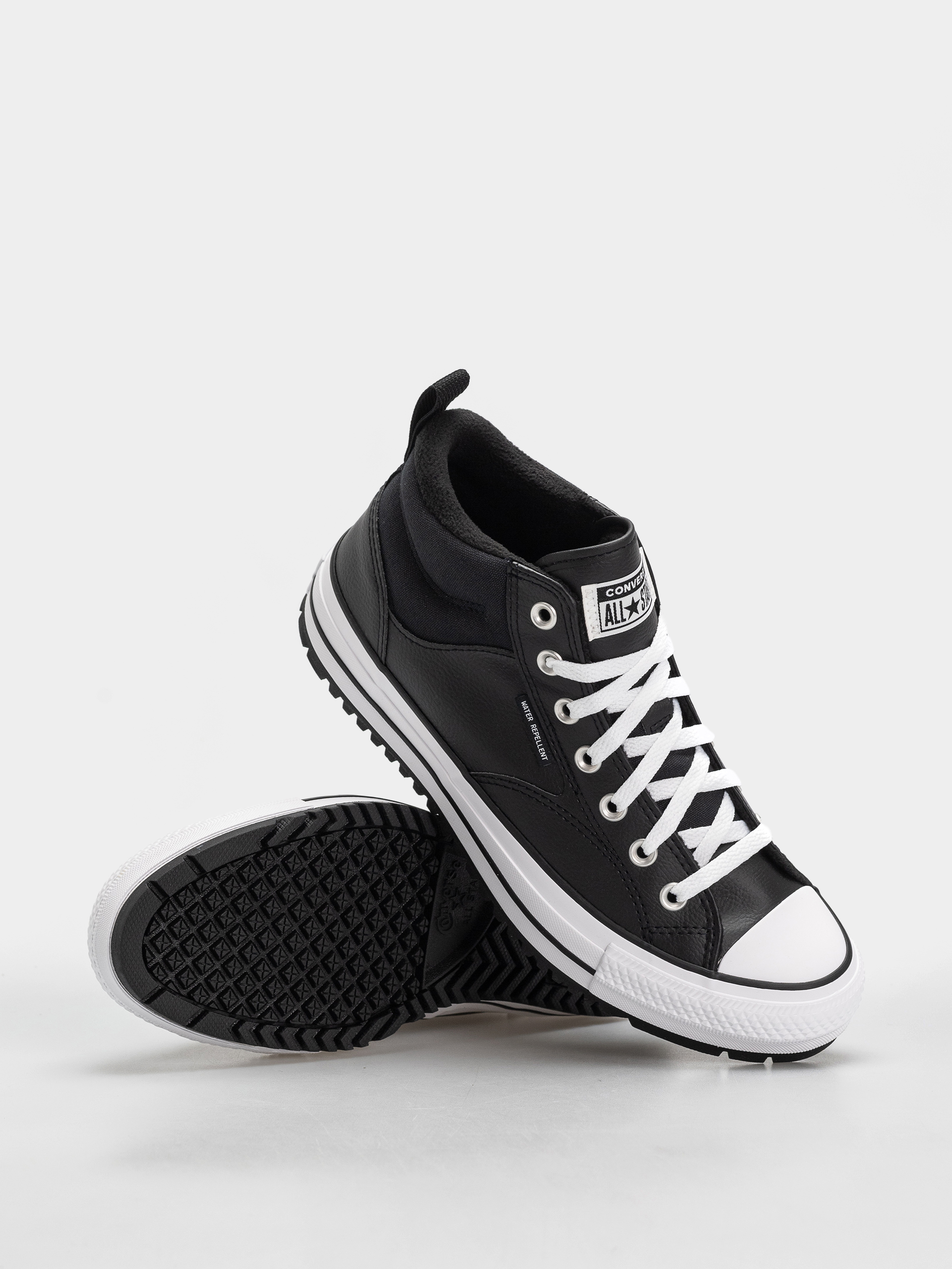 Pantofi Converse Chuck Taylor All Star Malden Street Boot Mid (black/black)