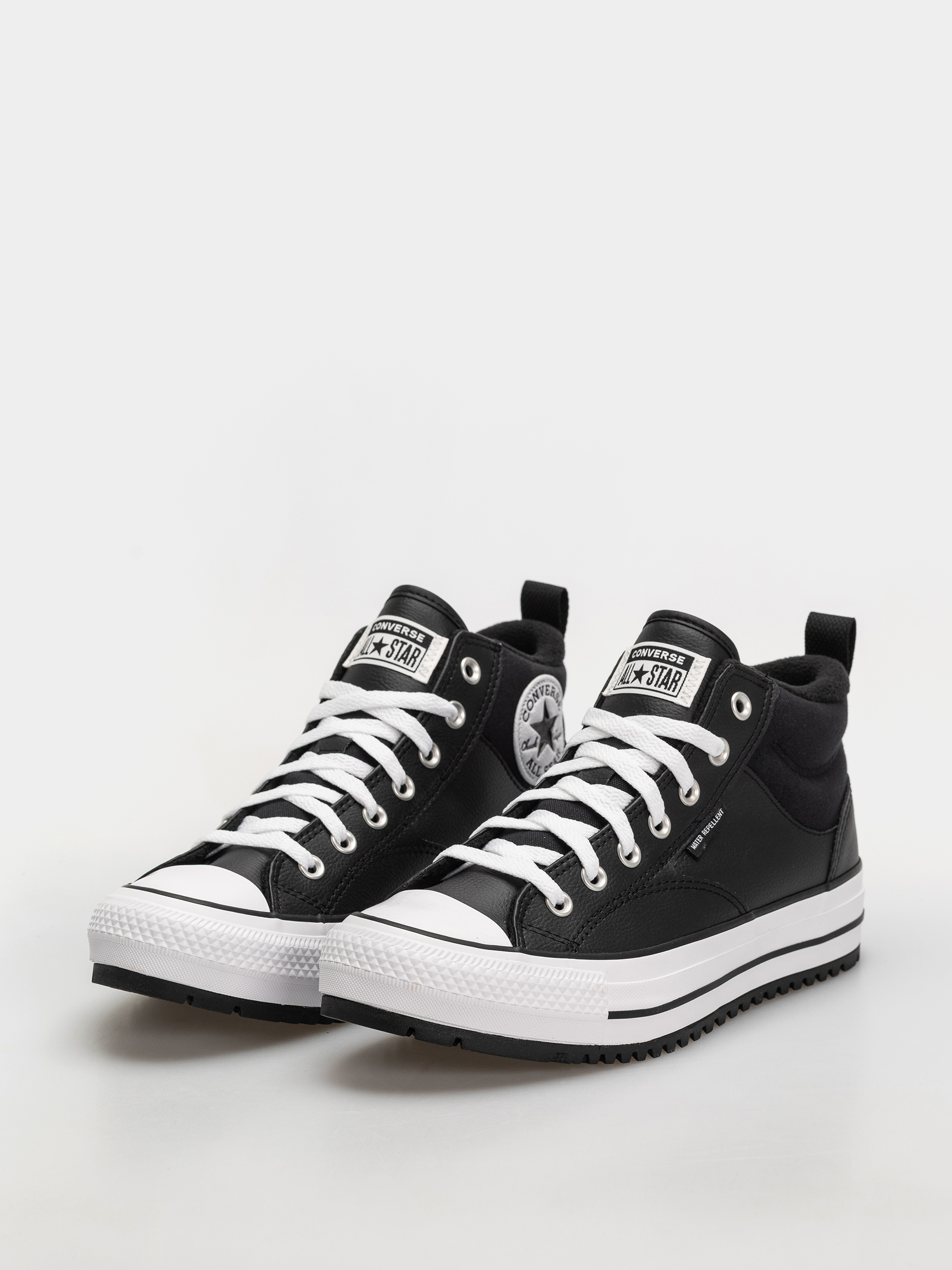 Pantofi Converse Chuck Taylor All Star Malden Street Boot Mid (black/black)