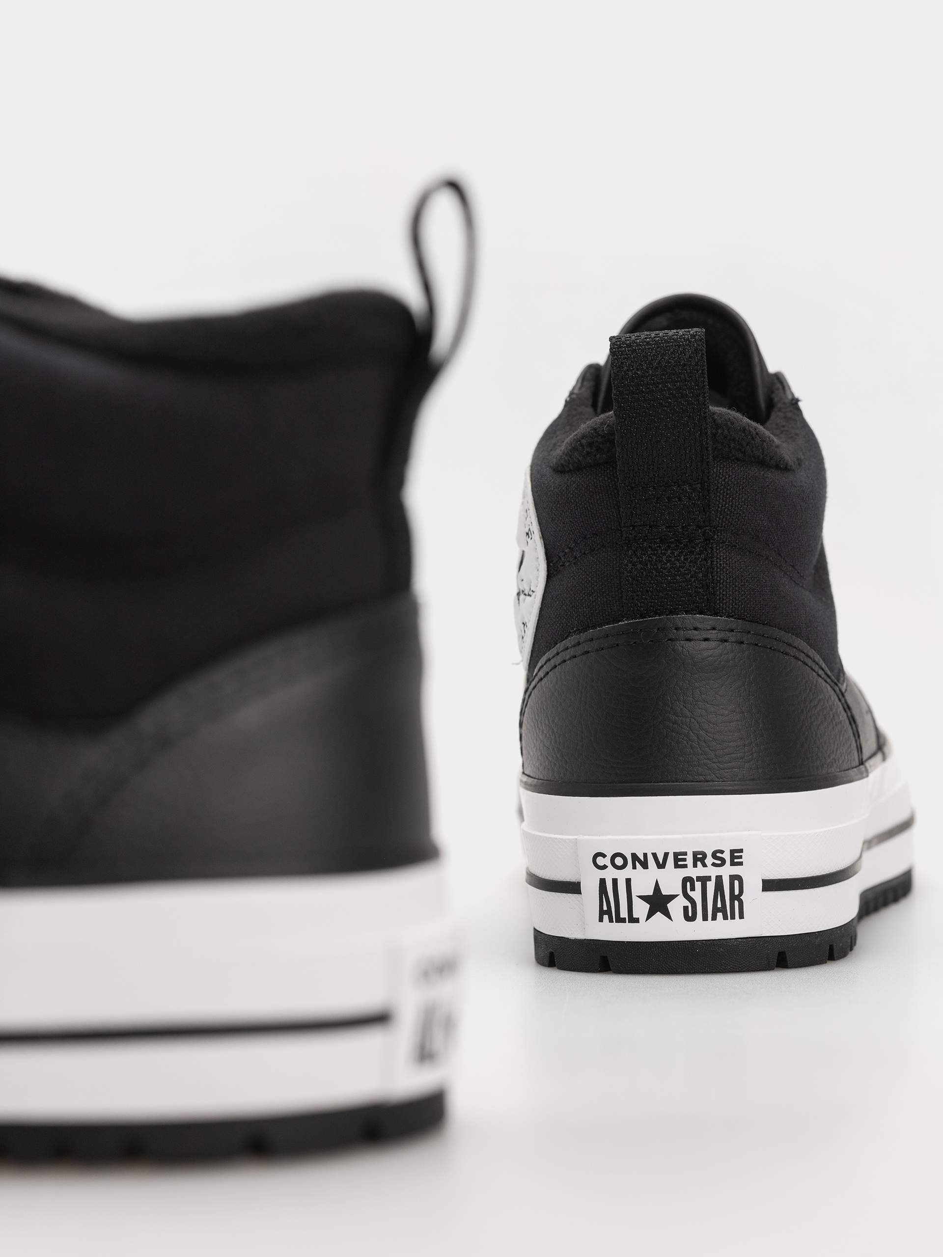 Pantofi Converse Chuck Taylor All Star Malden Street Boot Mid (black/black)
