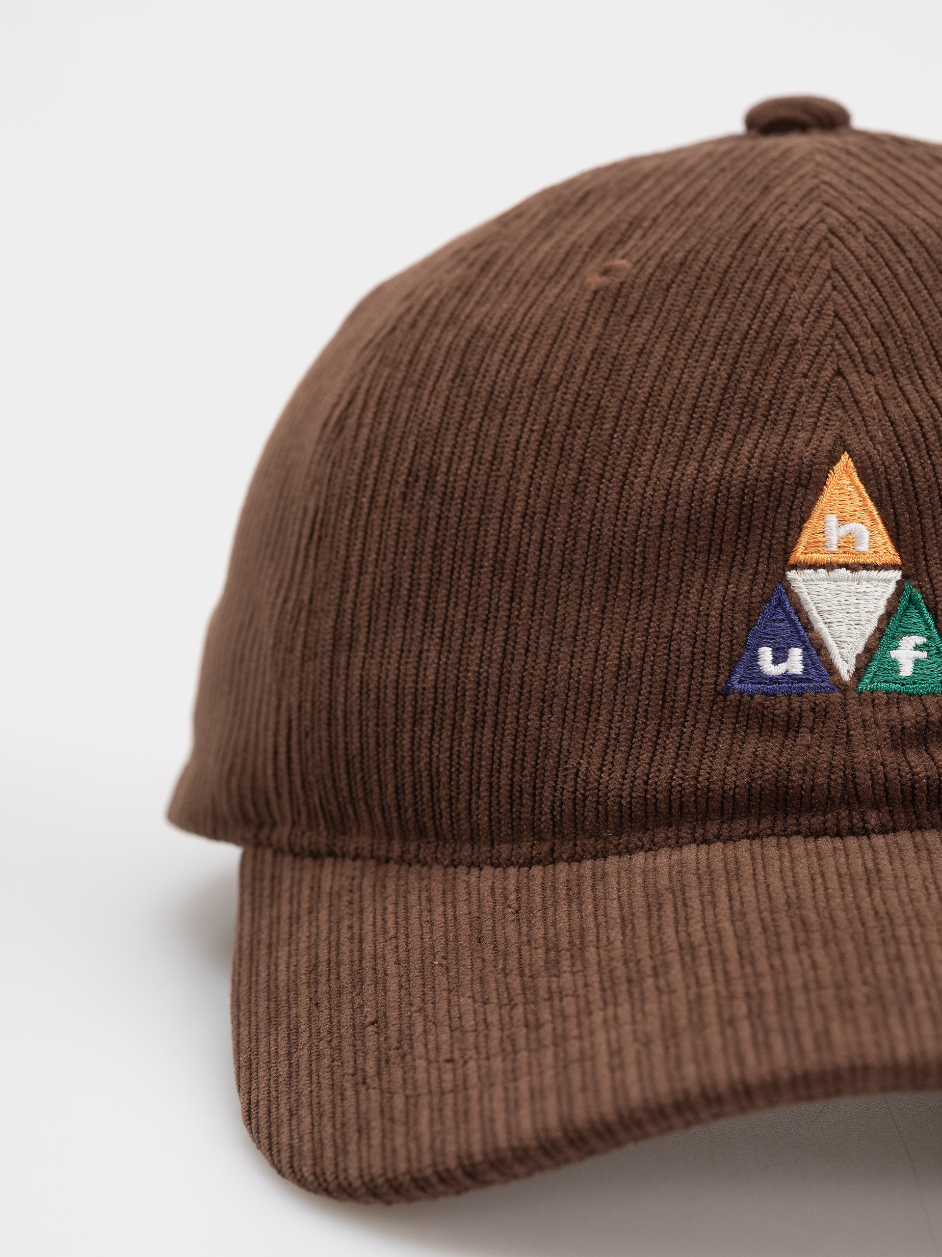 Șapcă HUF Prism Tt Cord 6 Panel (dark brown)