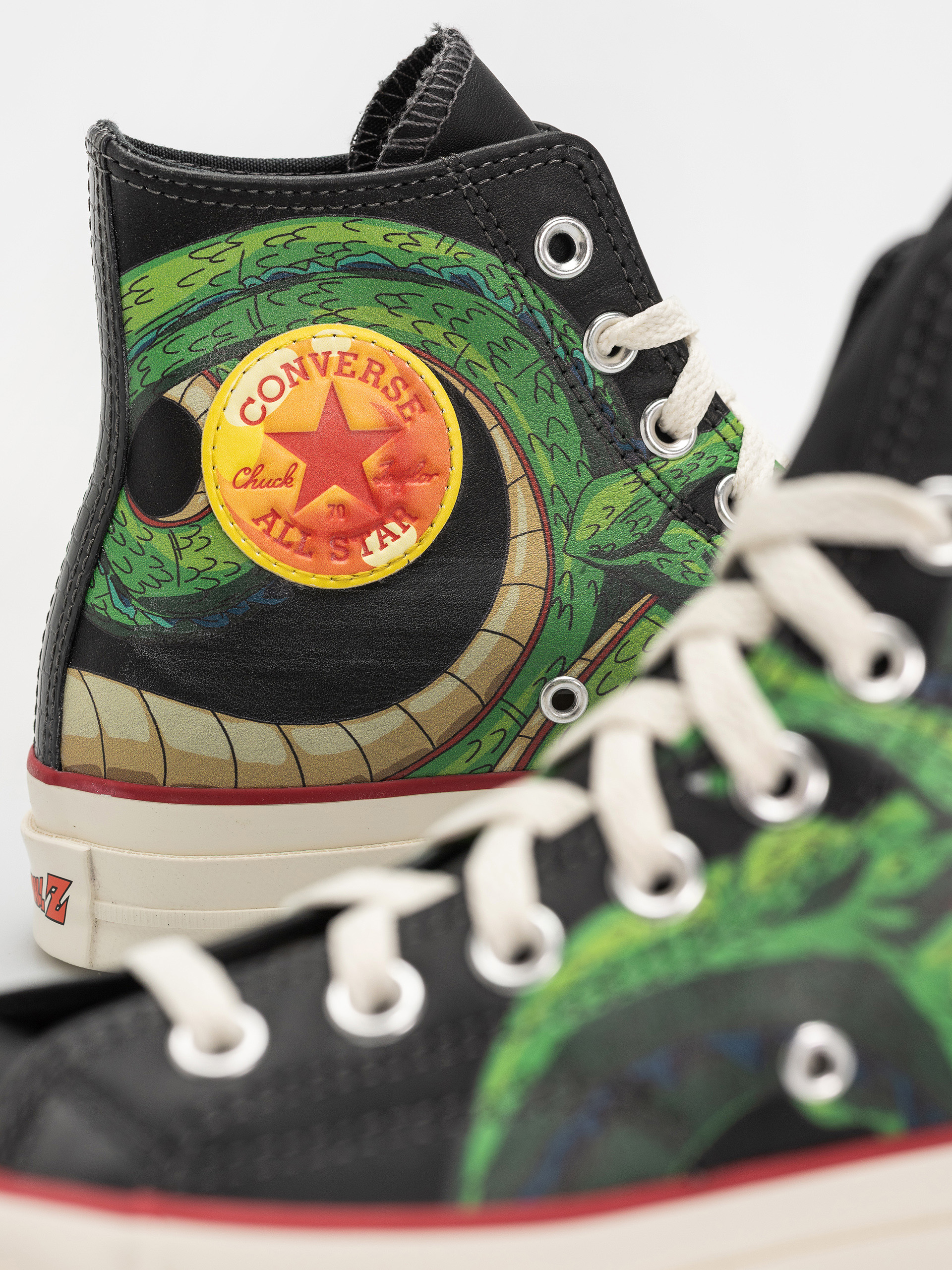 Teniși Converse X Dragon Ball Z Chuck 70 Hi (black/cyber yellow/flame orange)