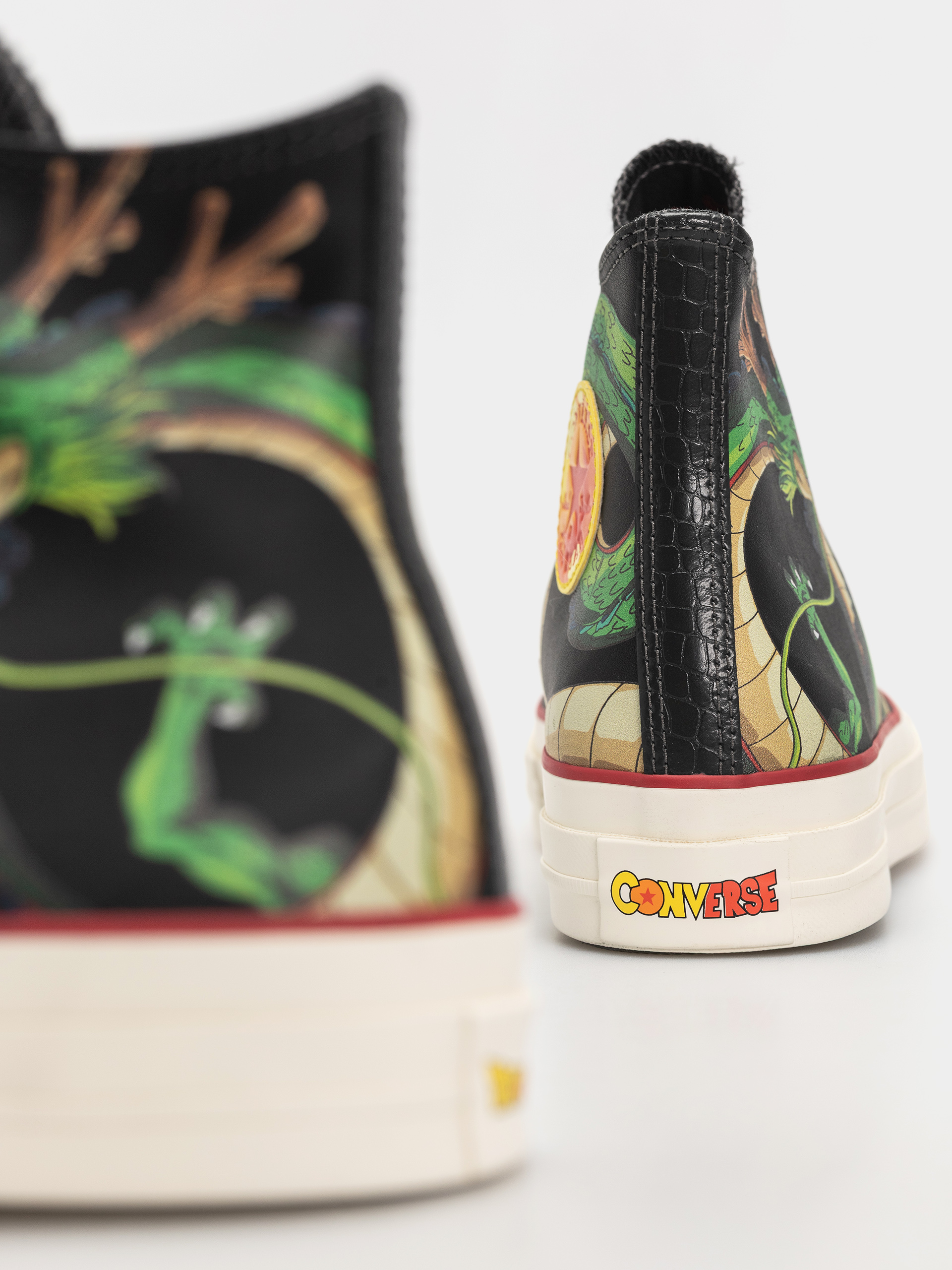 Teniși Converse X Dragon Ball Z Chuck 70 Hi (black/cyber yellow/flame orange)