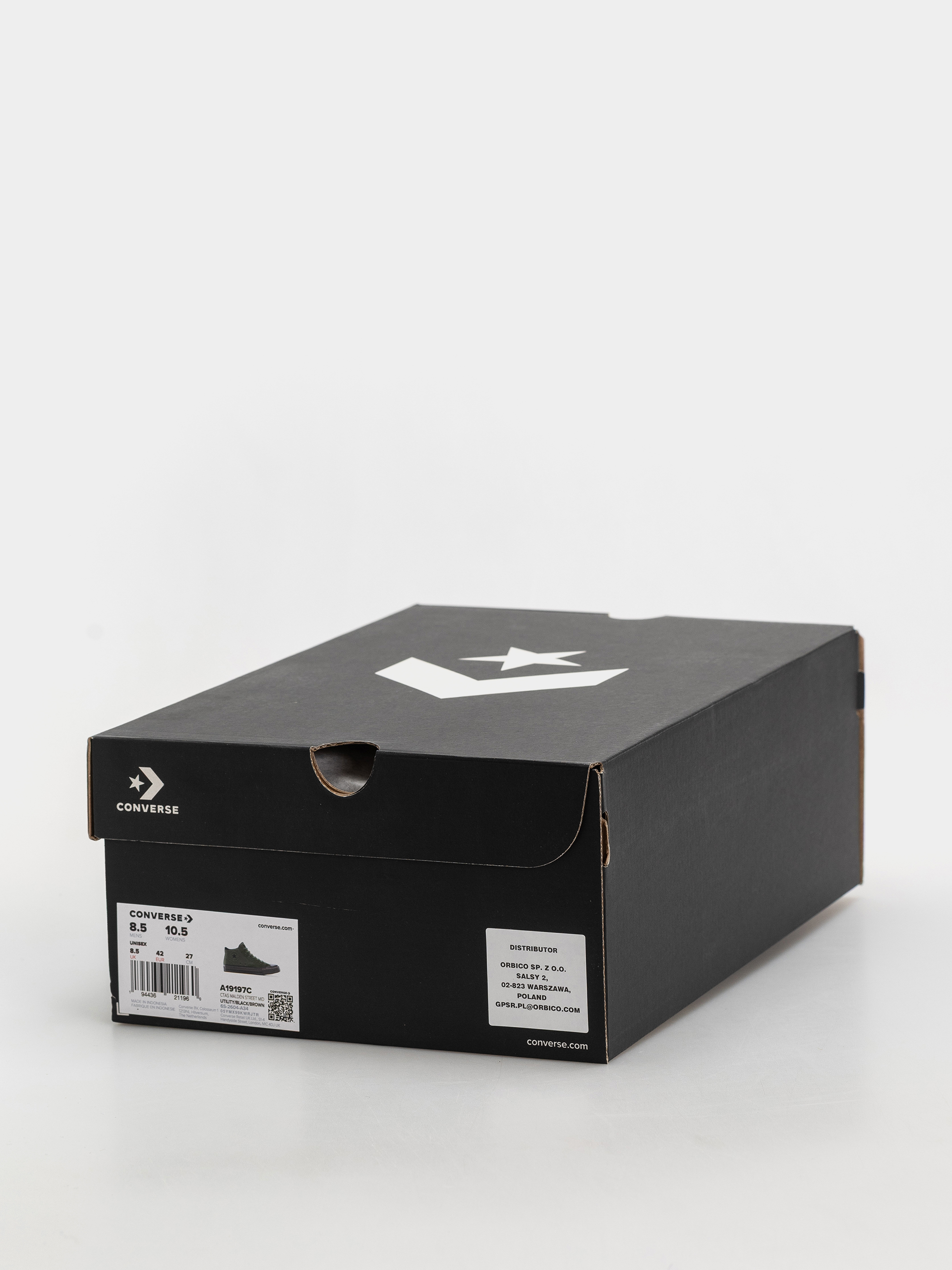 Pantofi Converse Chuck Taylor All Star Malden Street Mid (utility/black)