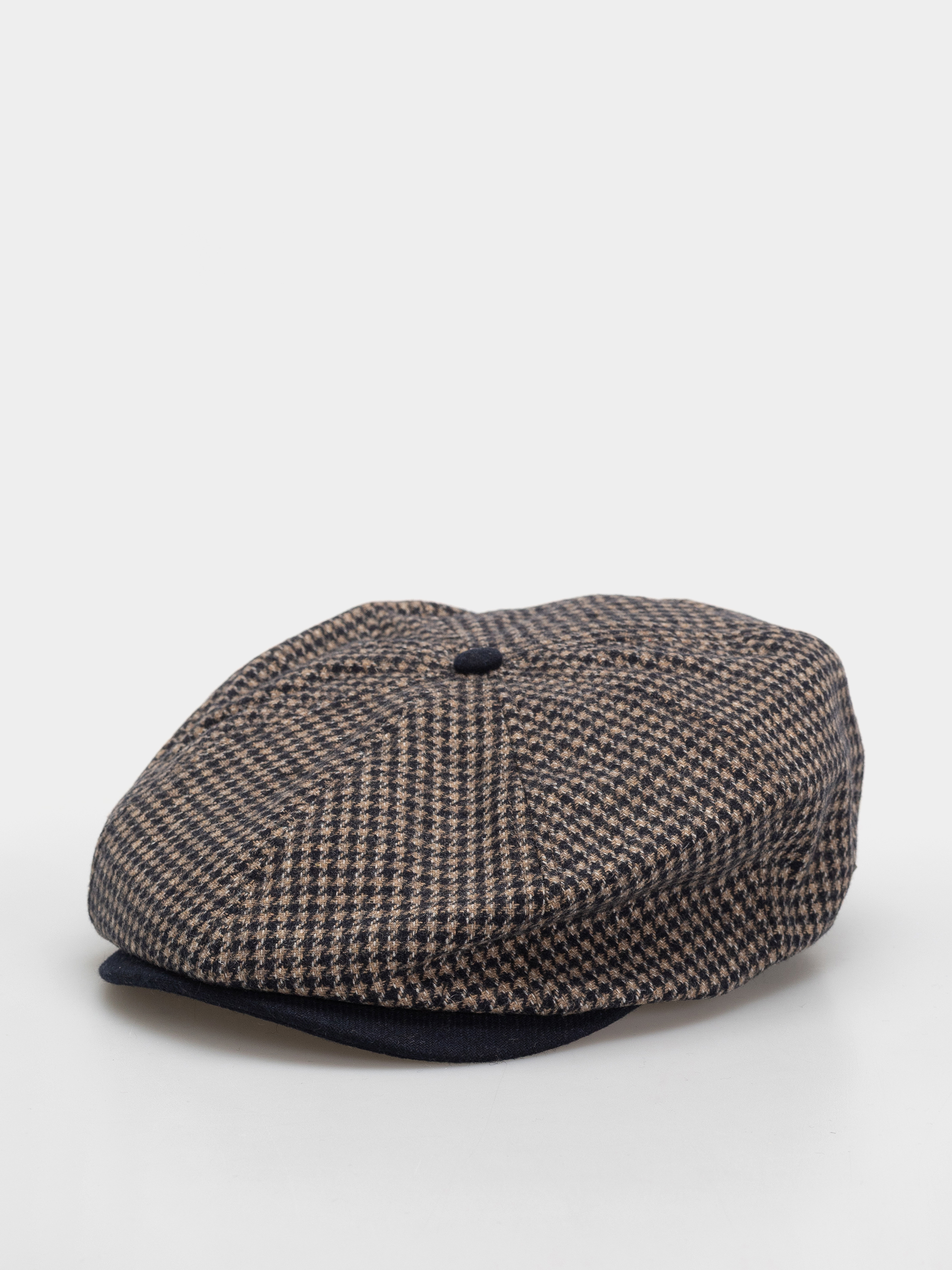 Pălărie cu cozoroc Brixton Brood Snap Cap (navy/sand houndstooth)