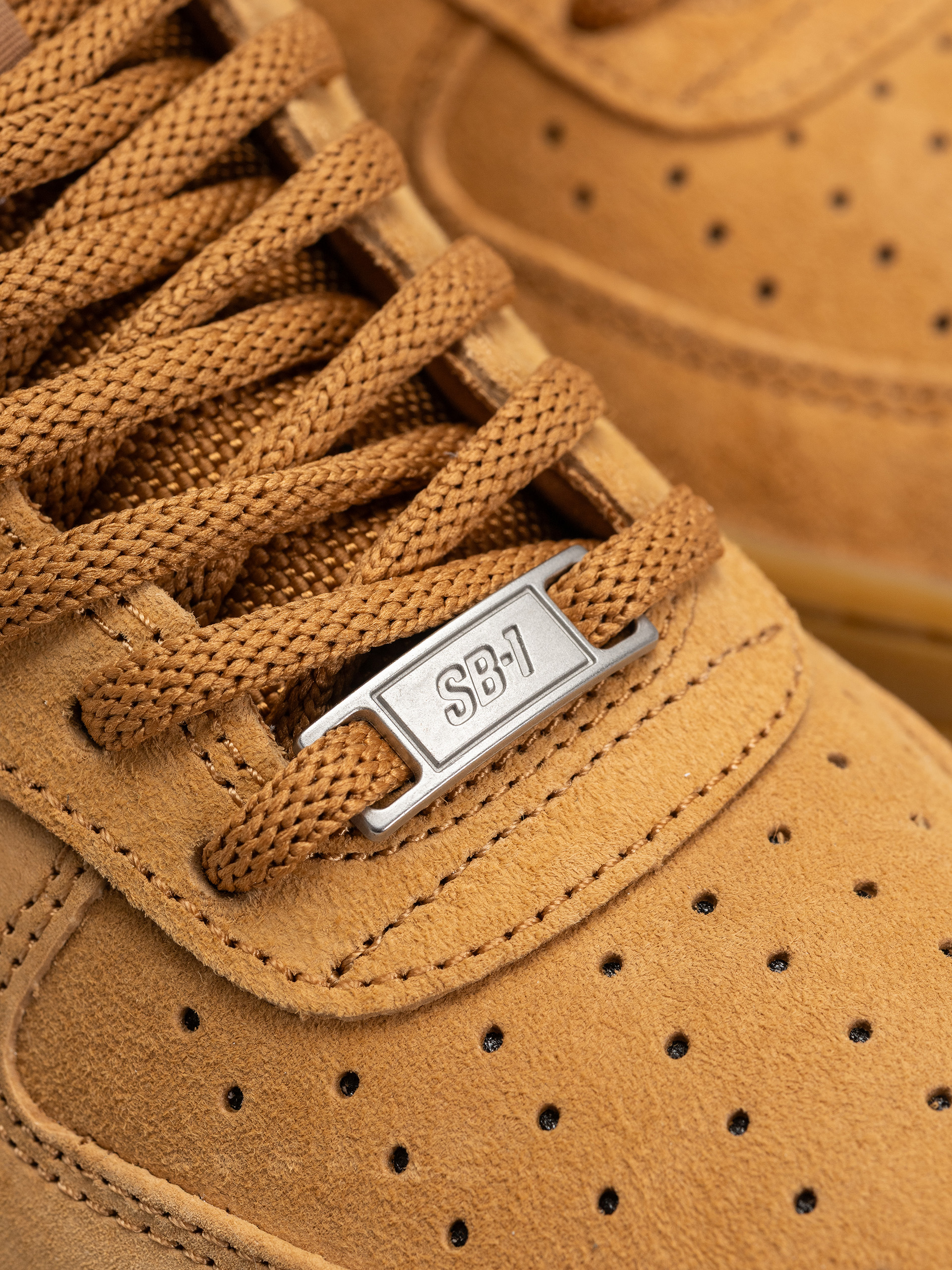 Pantofi Nike SB Air Force 1 (flax/flax/black/gum light brown)