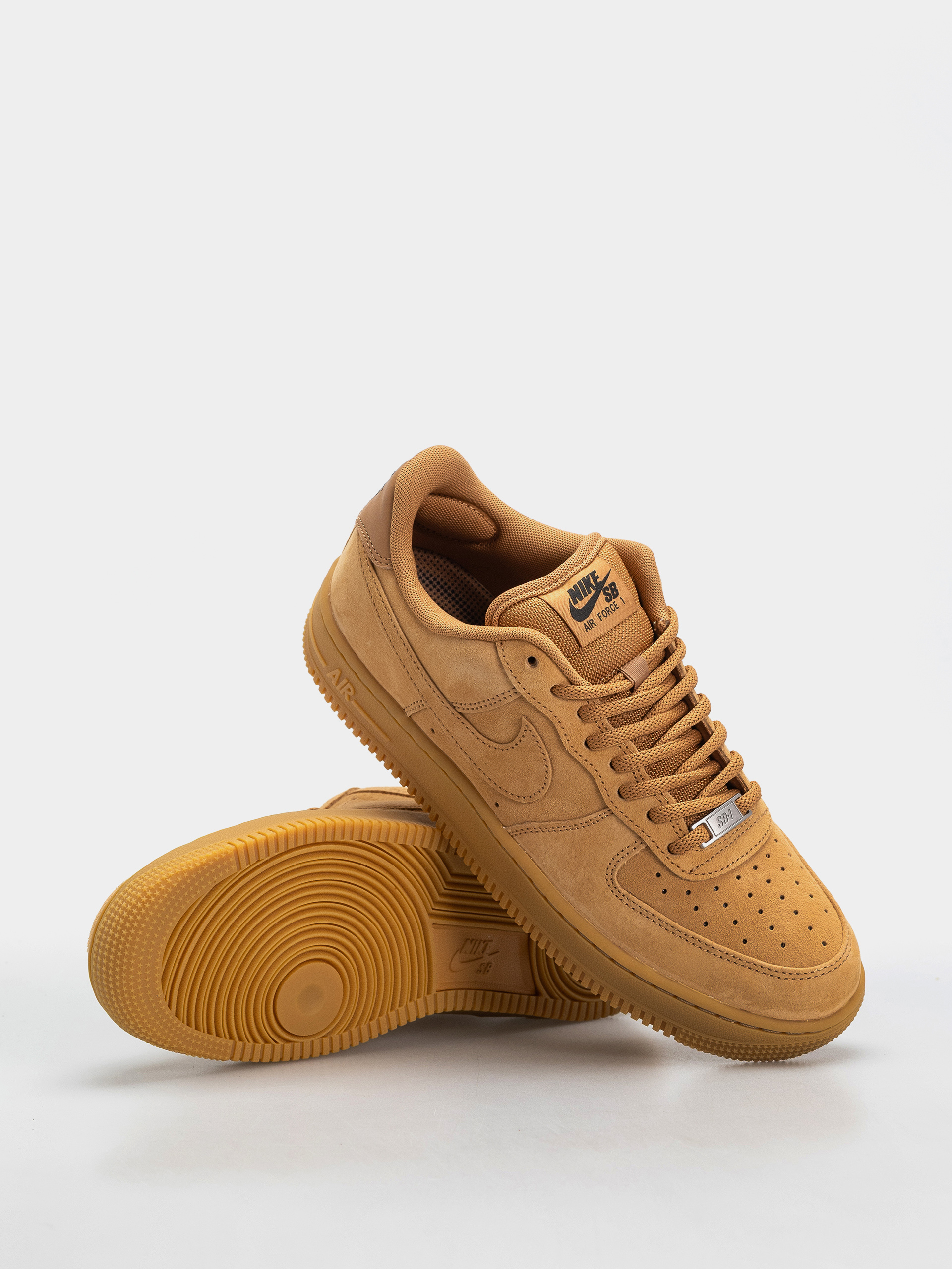 Pantofi Nike SB Air Force 1 (flax/flax/black/gum light brown)