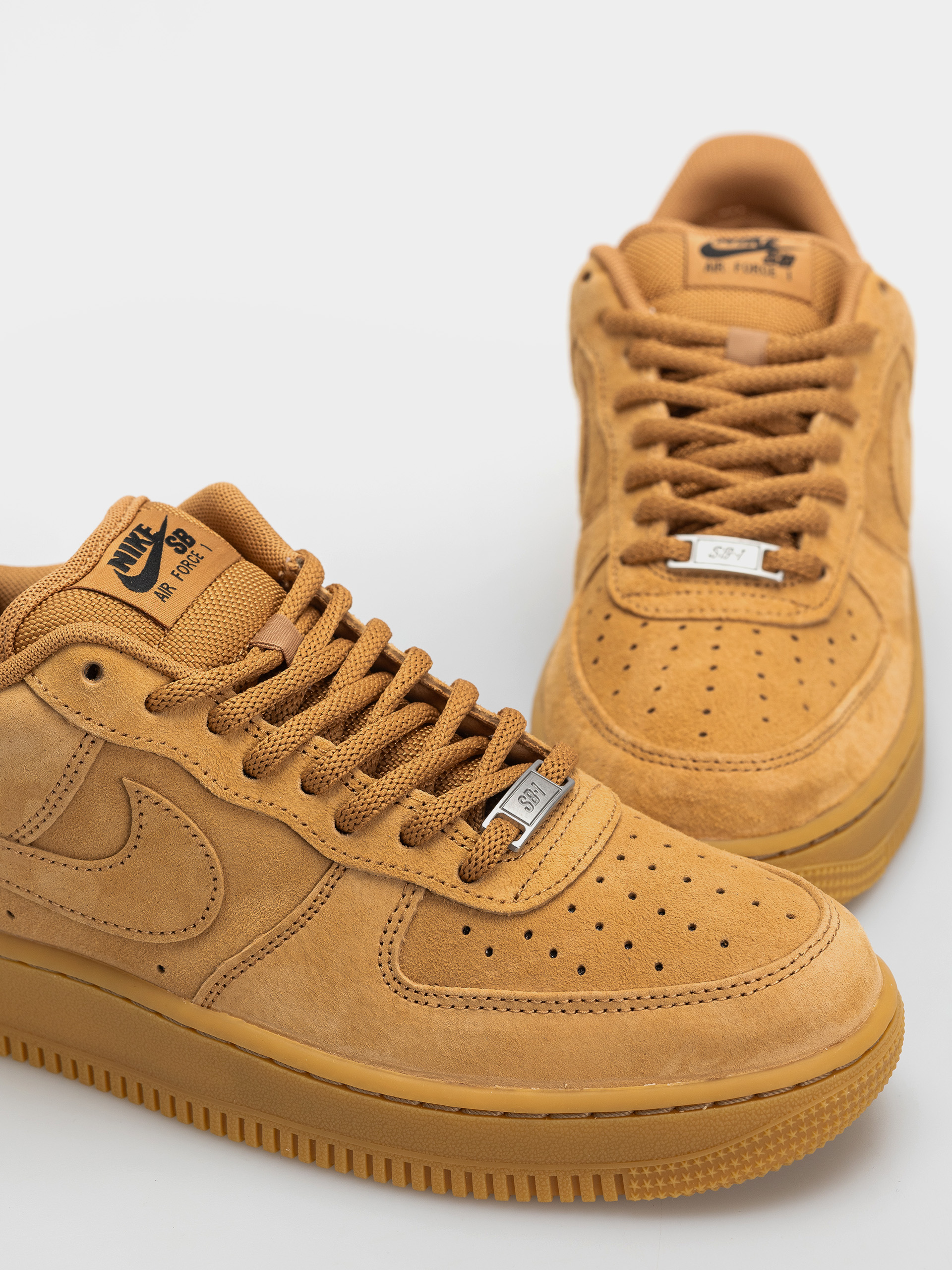 Pantofi Nike SB Air Force 1 (flax/flax/black/gum light brown)