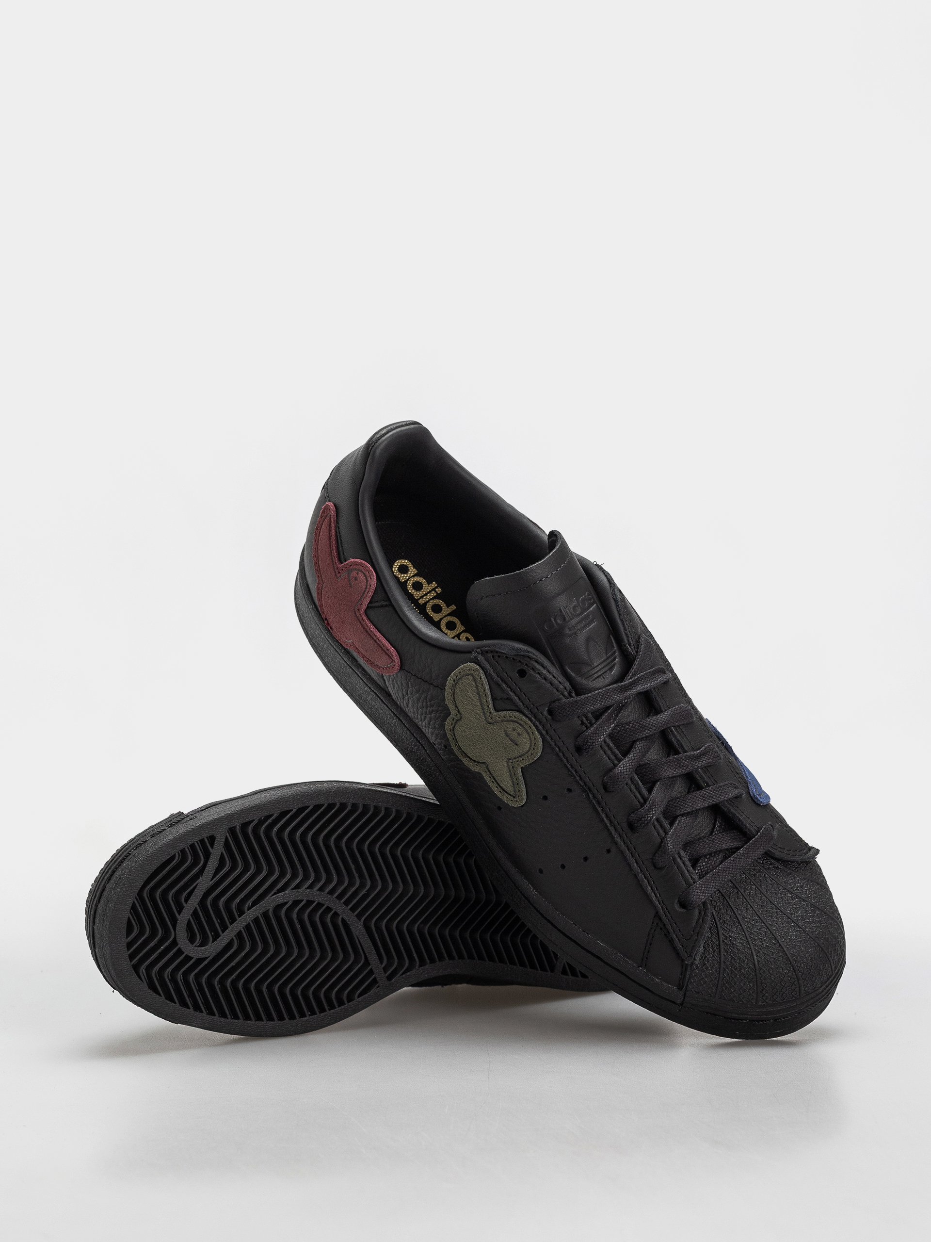 Pantofi adidas X Gonz Superstar Adv (cblack/cblack/cblack)