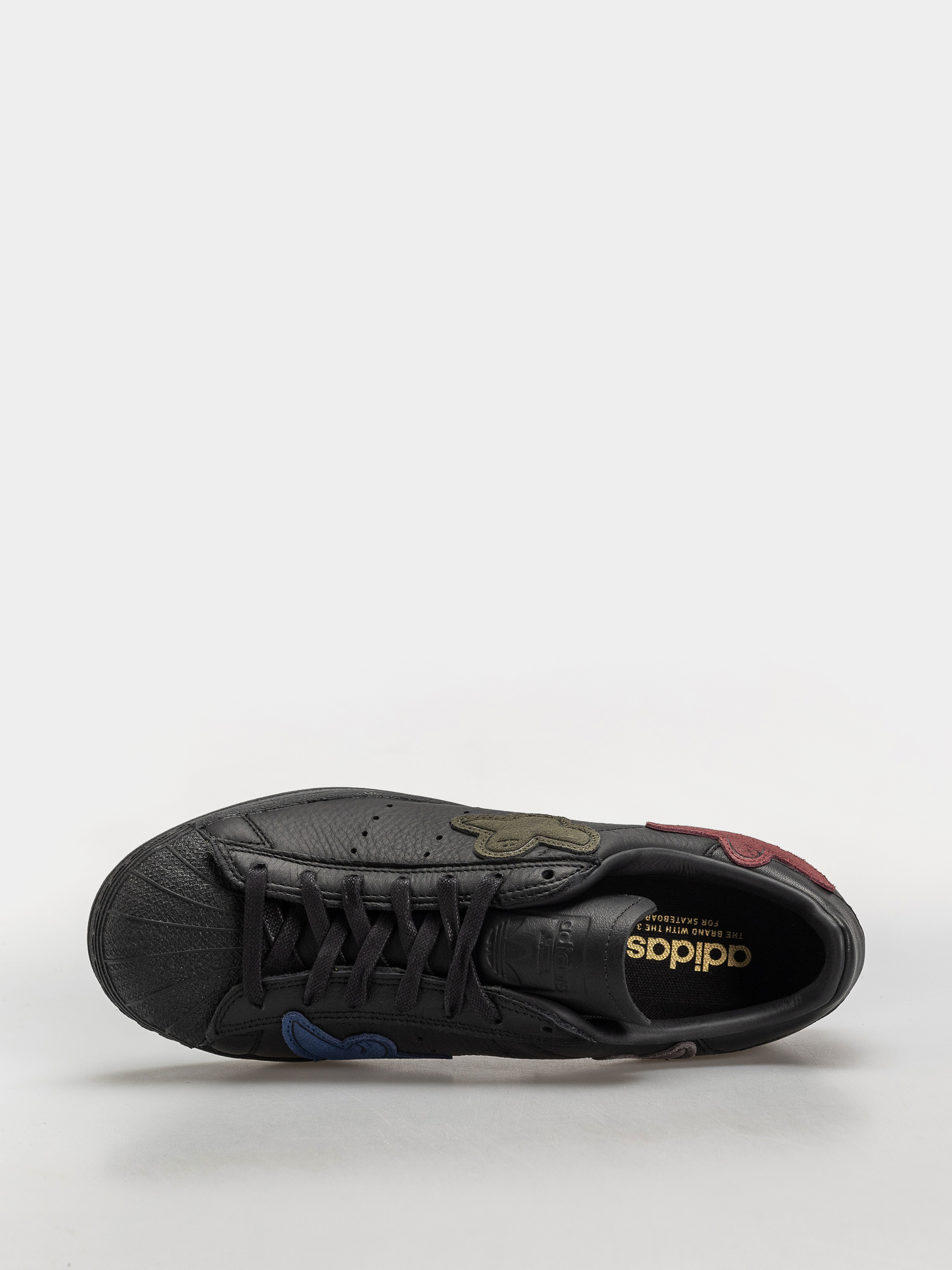 Pantofi adidas X Gonz Superstar Adv (cblack/cblack/cblack)