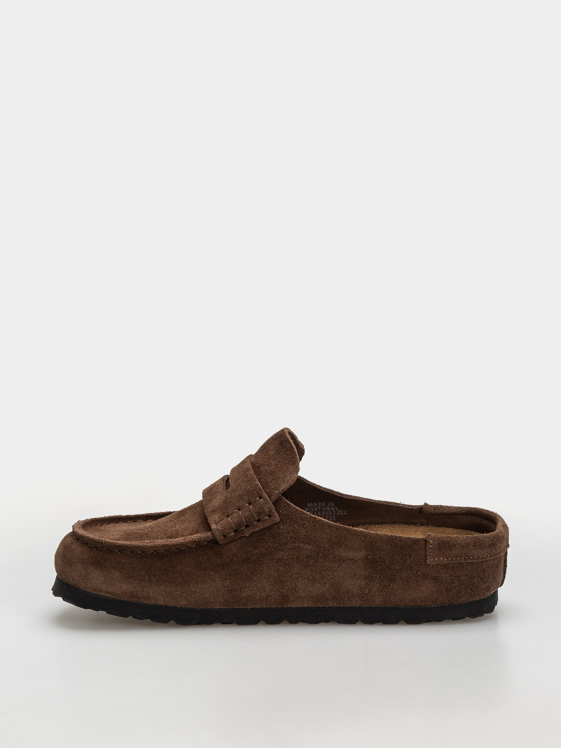 Șlapi Birkenstock Naples Wrapped Suede Leather Narrow (carafe)