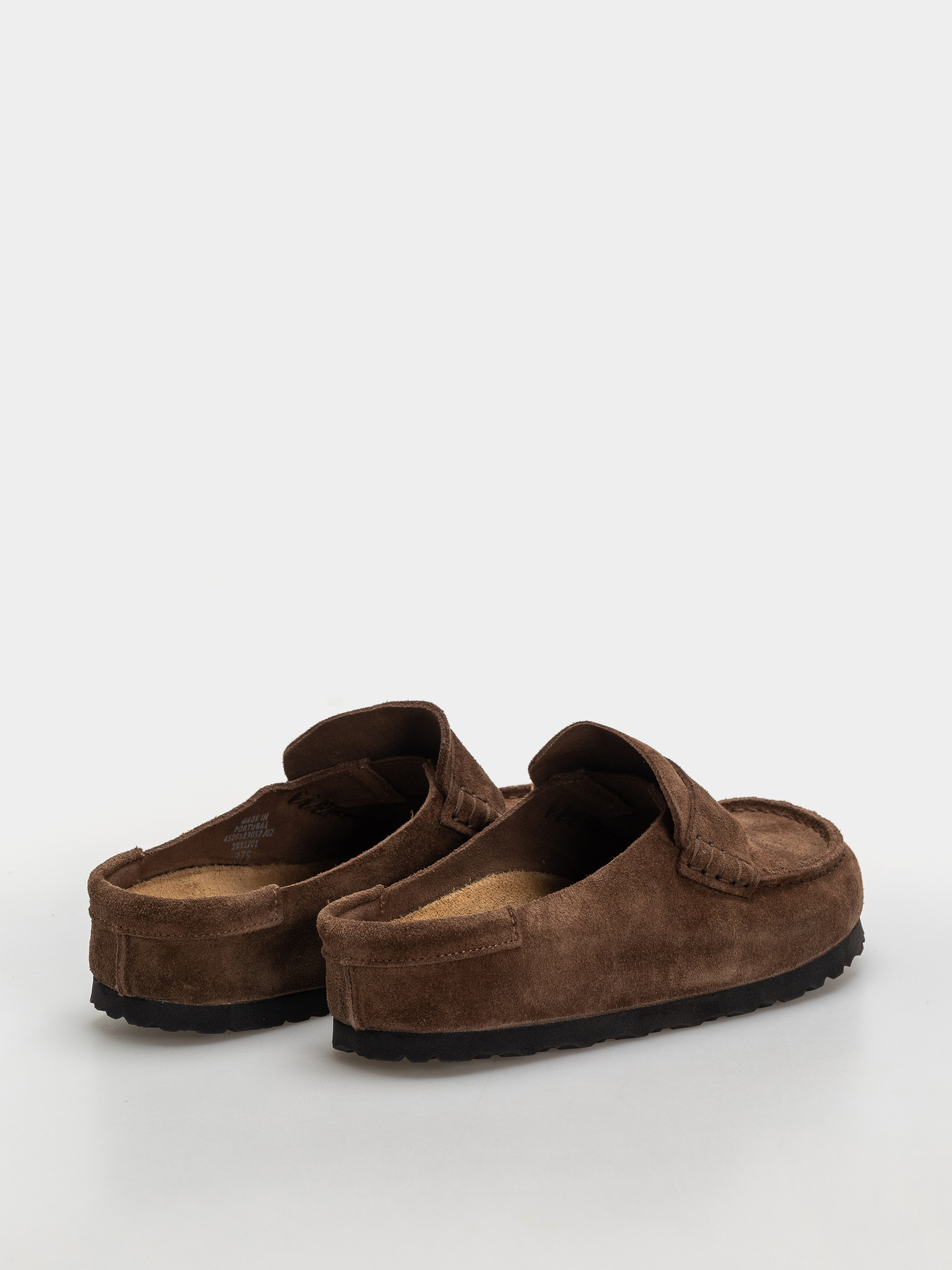 Șlapi Birkenstock Naples Wrapped Suede Leather Narrow (carafe)