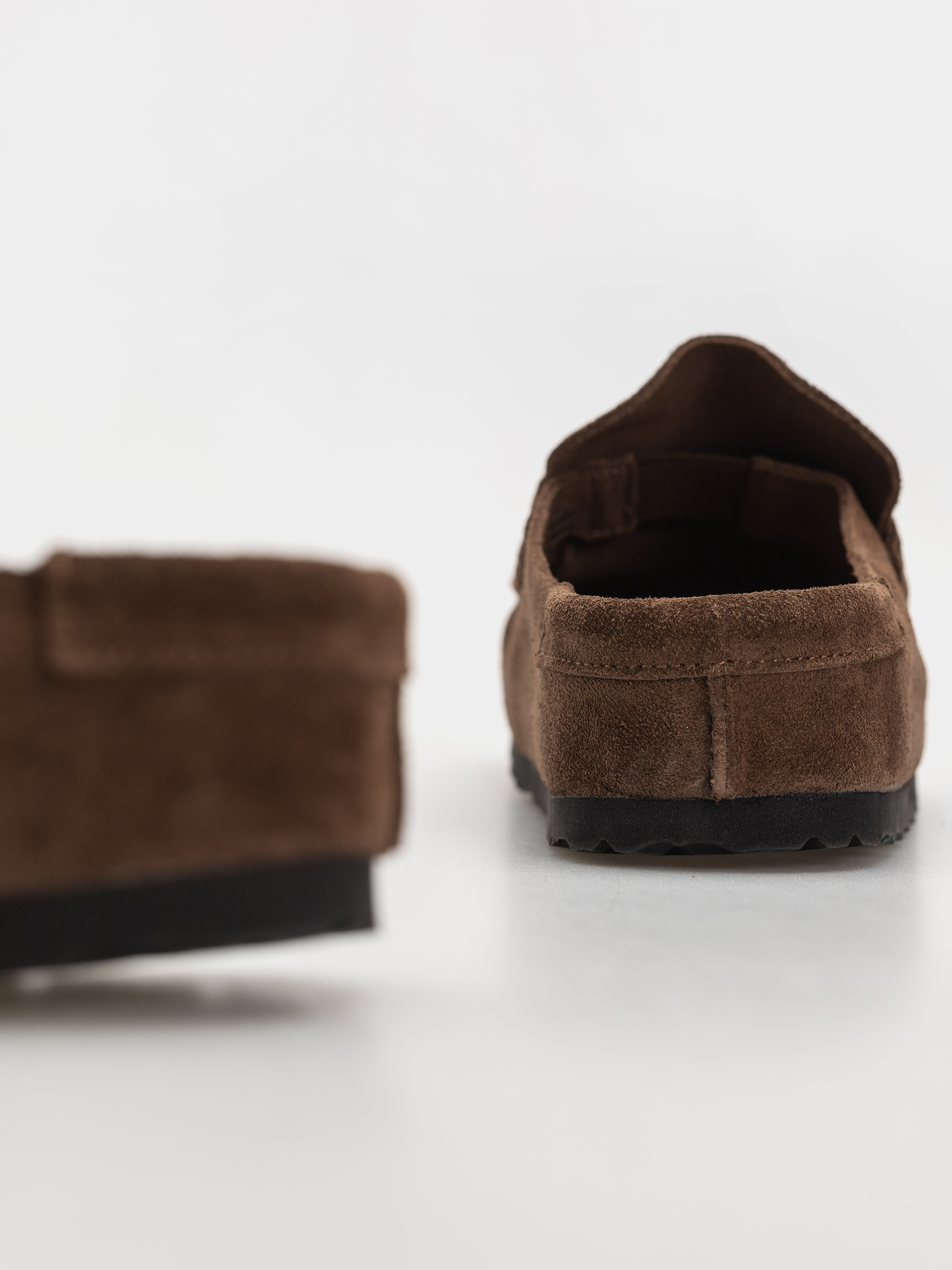 Șlapi Birkenstock Naples Wrapped Suede Leather Narrow (carafe)
