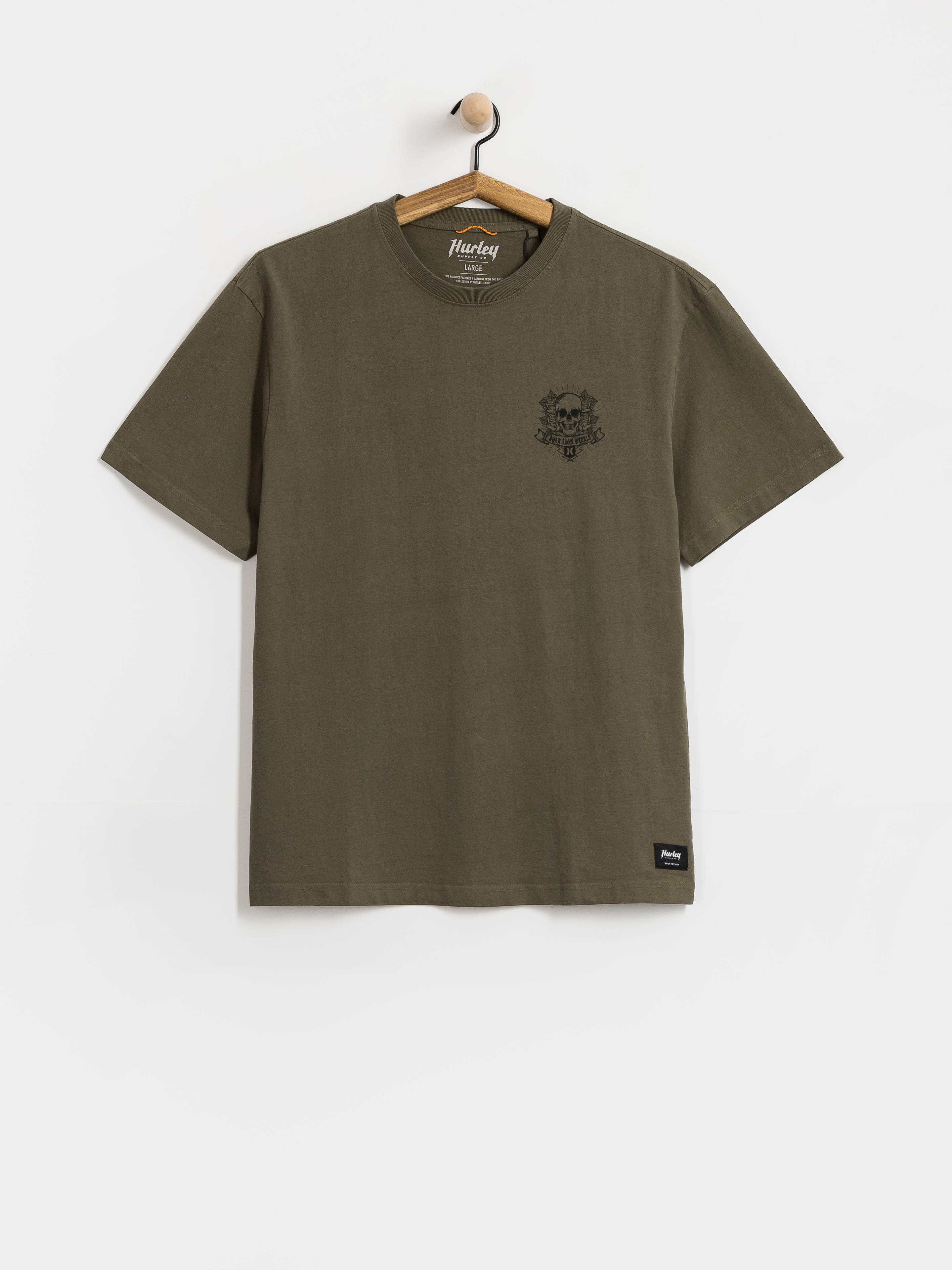 Tricou Hurley Built Eagle (charcoal)