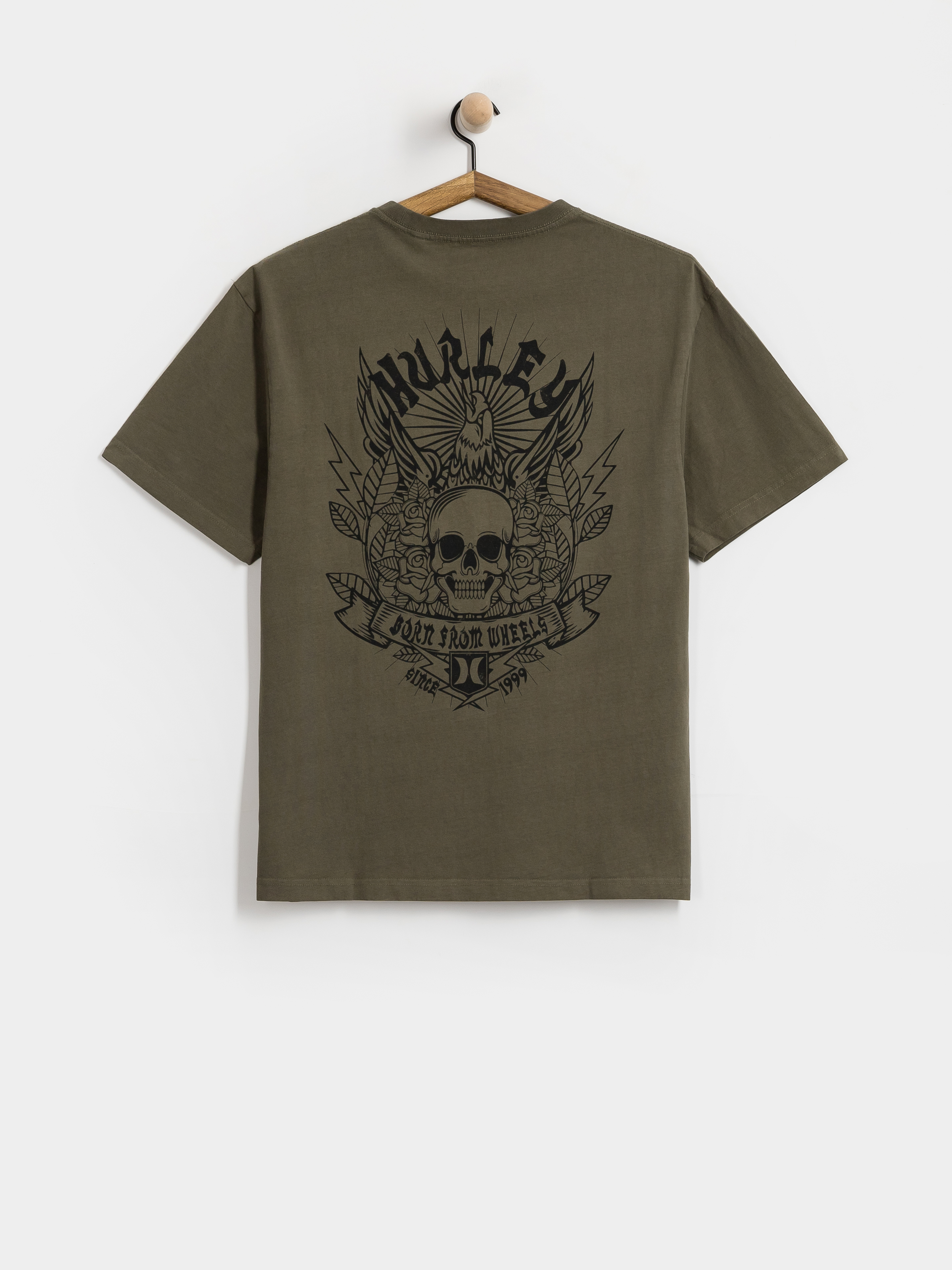 Tricou Hurley Built Eagle (charcoal)