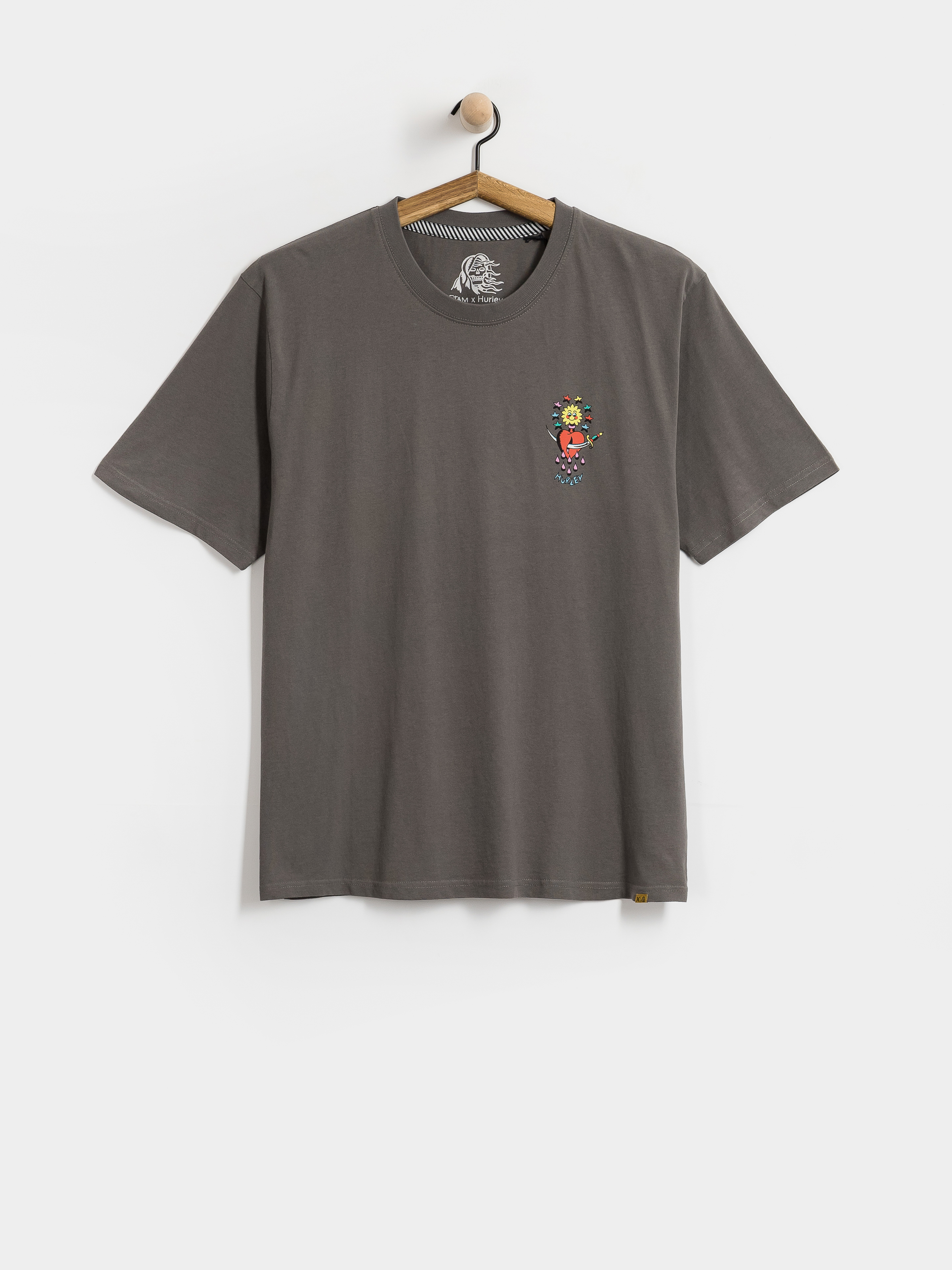 Tricou Hurley Etam Cat (grey)