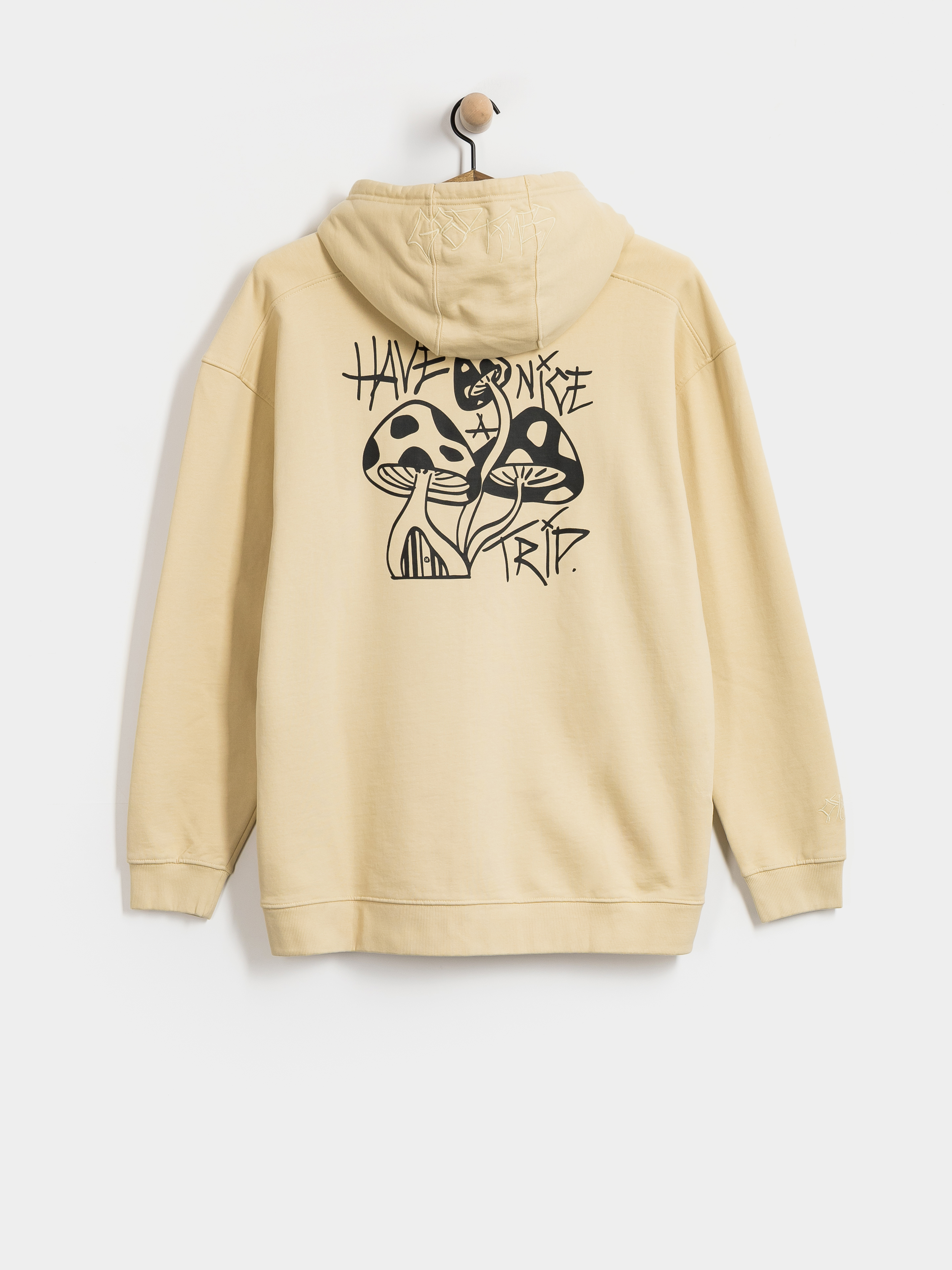 Hanorac cu glugă Hurley Trip HD (cream)