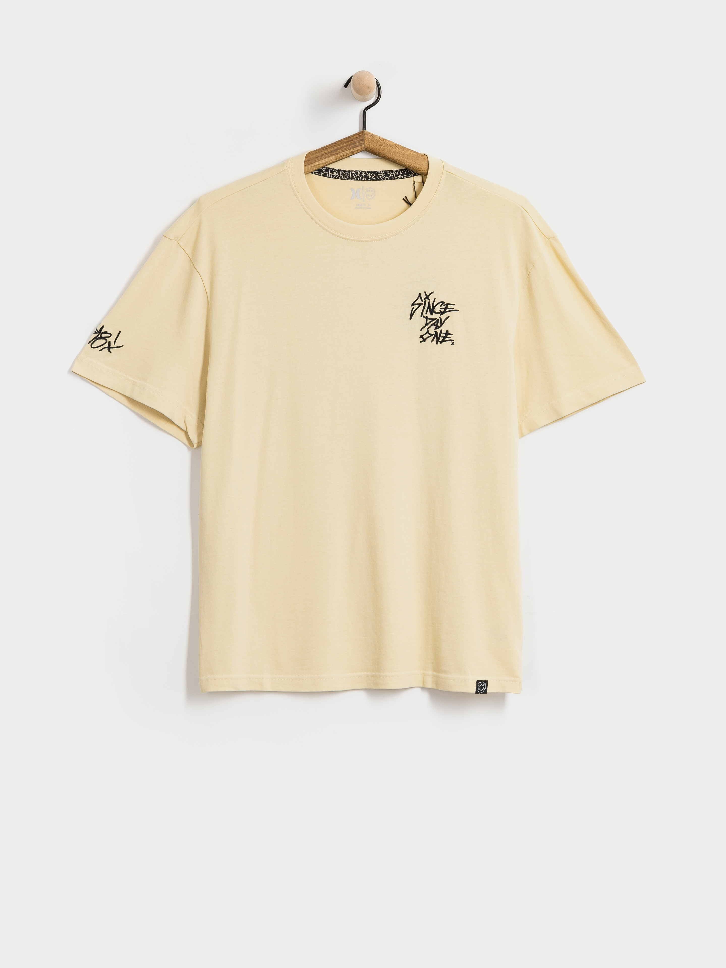 Tricou Hurley Smile (cream)