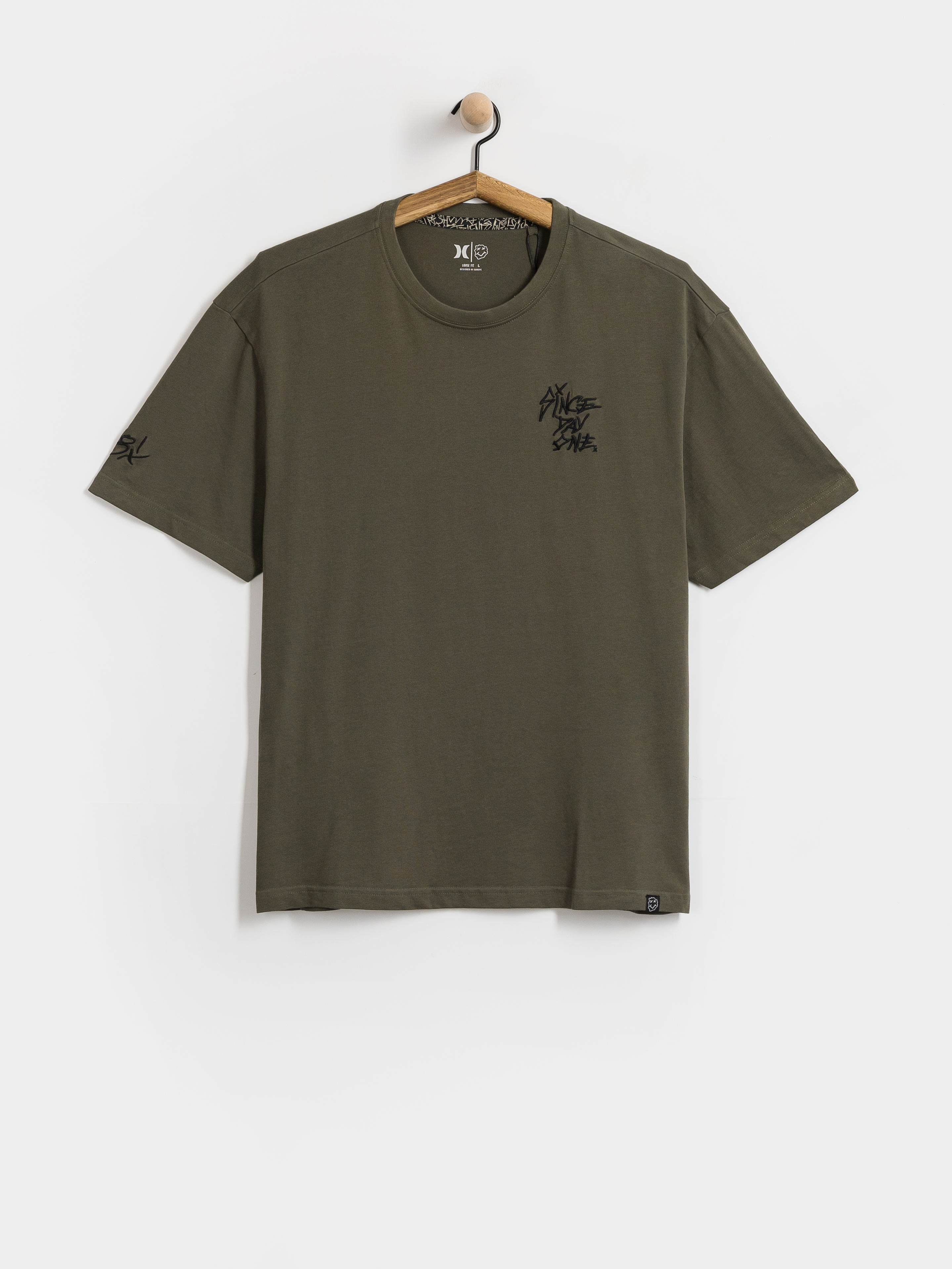 Tricou Hurley Smile (charcoal)