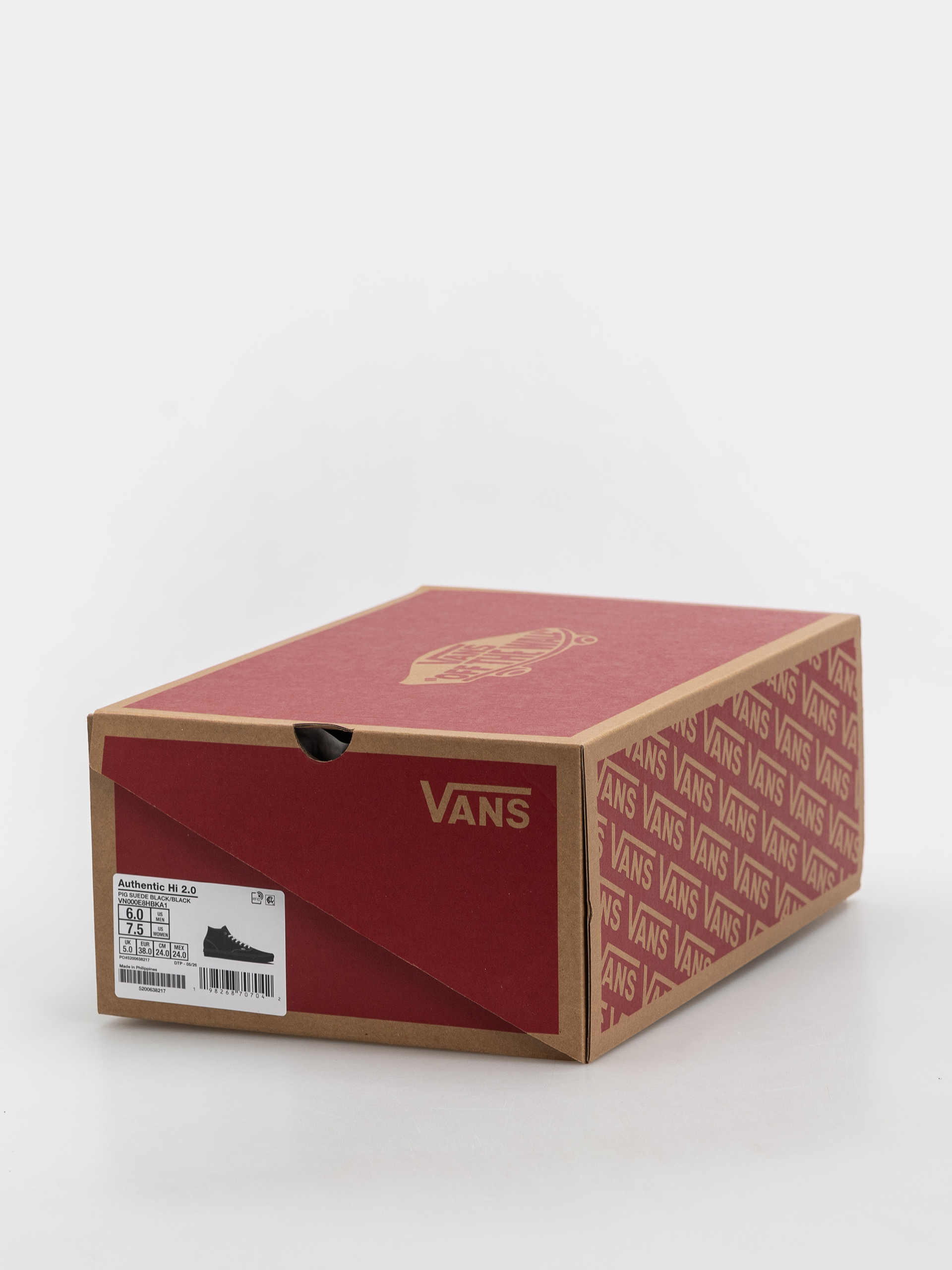 Pantofi Vans Authentic Hi 2.0 (black/black)