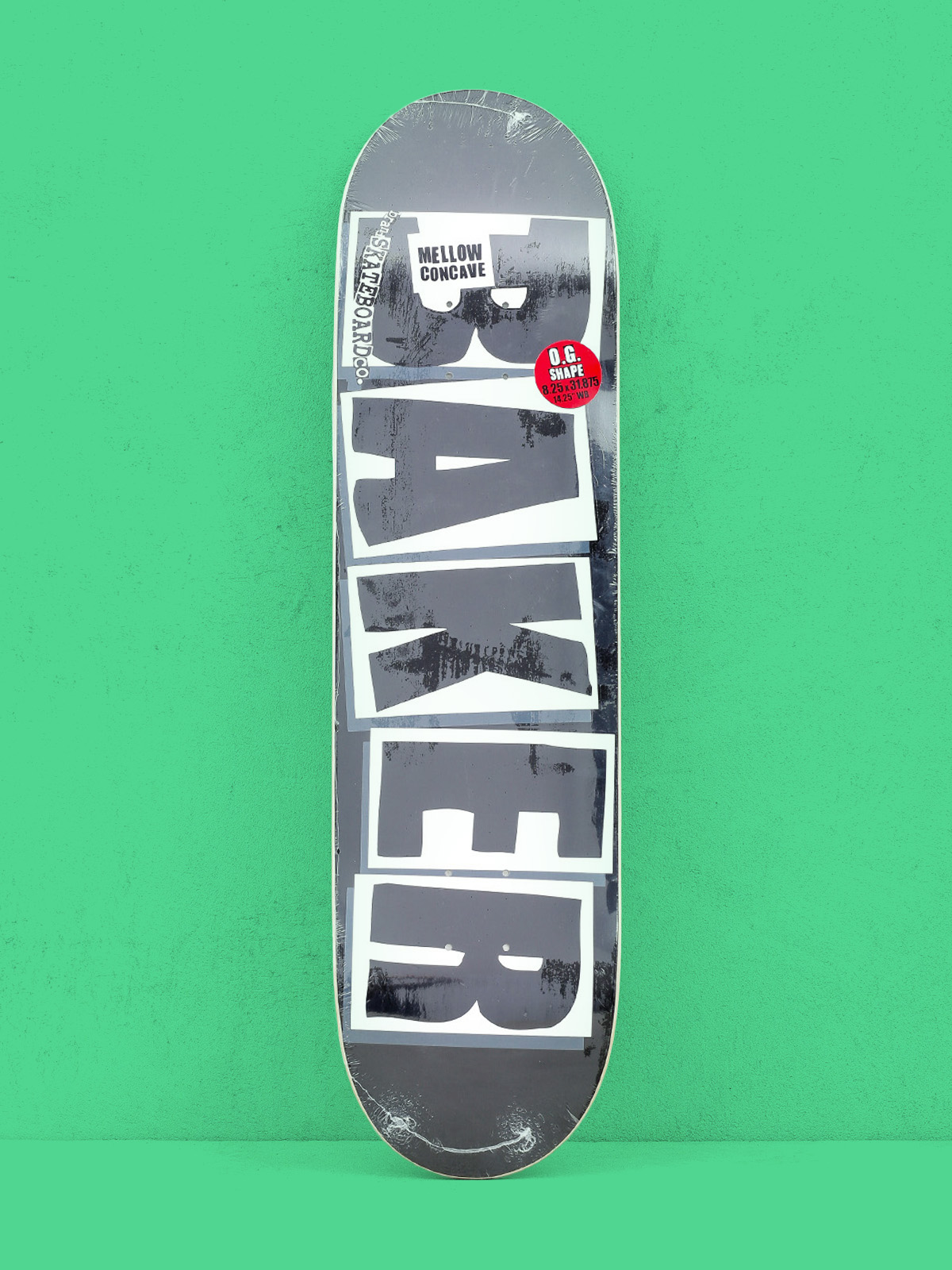 Placă Baker Brand Logo (black/white)