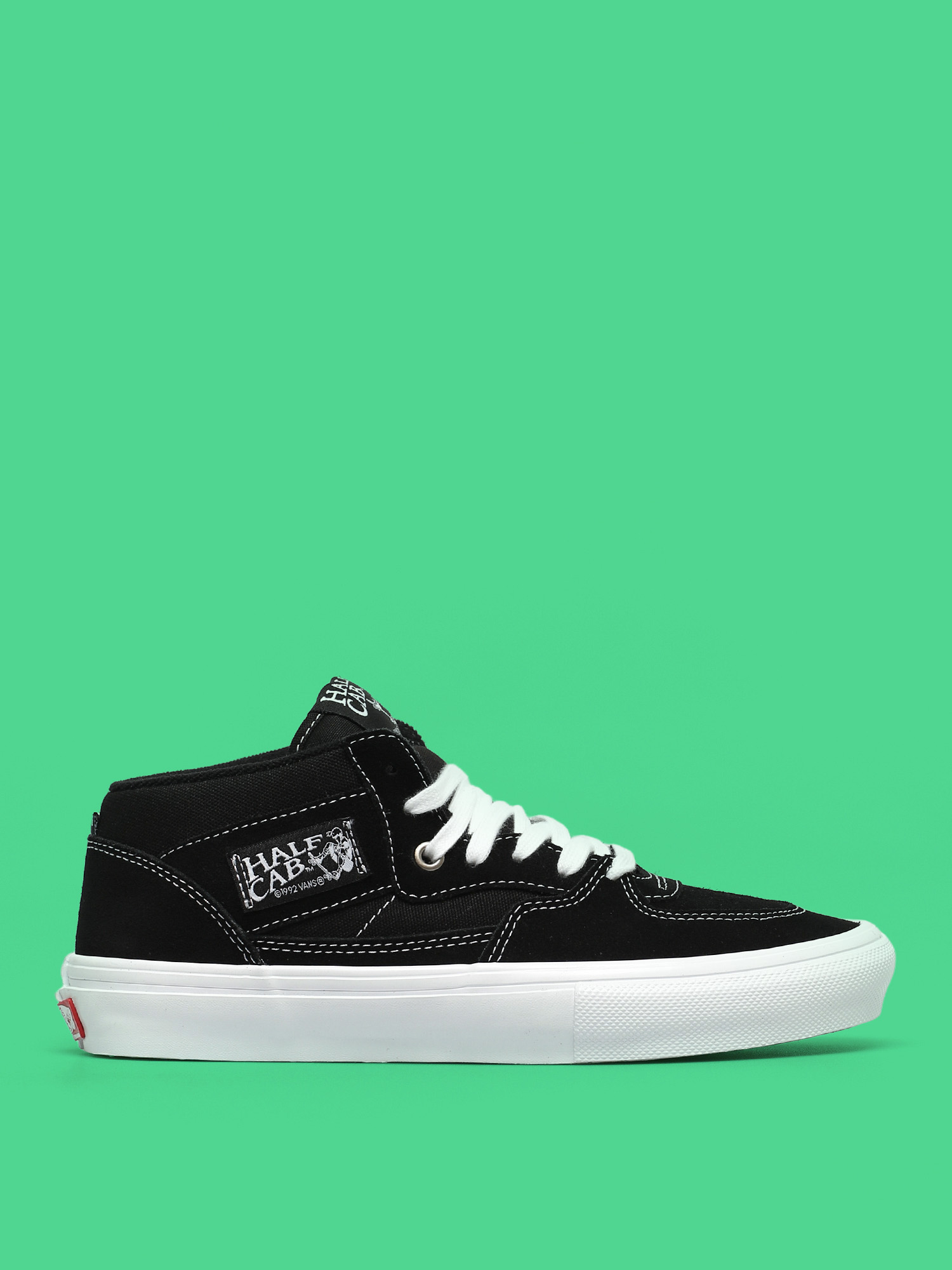 Pantofi Vans Skate Half Cab (black/white)