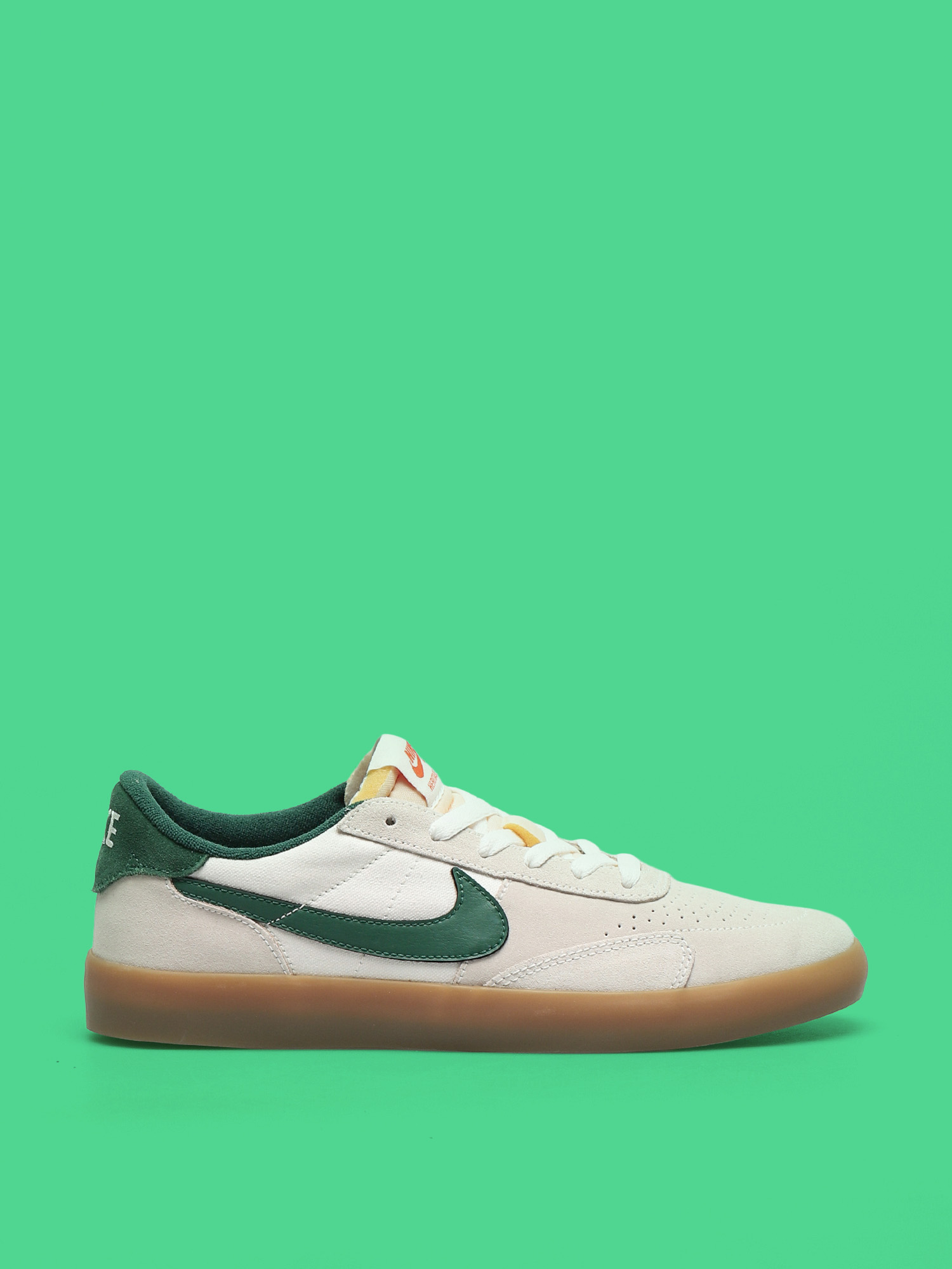 Pantofi Nike SB Heritage Vulc (sail/gorge green sail safety orange)