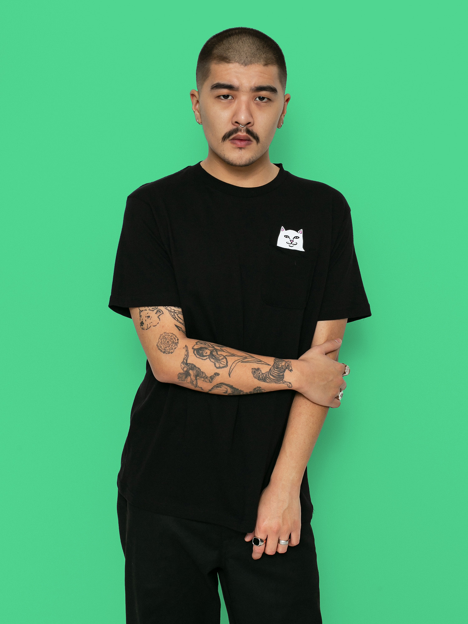 Tricou RipNDip Lord Nermal (black)