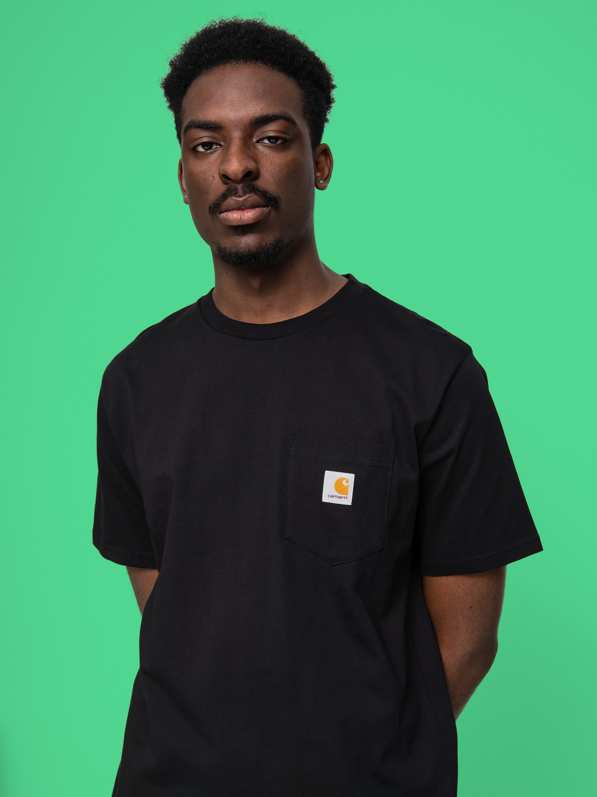Tricou Carhartt WIP Pocket (black)