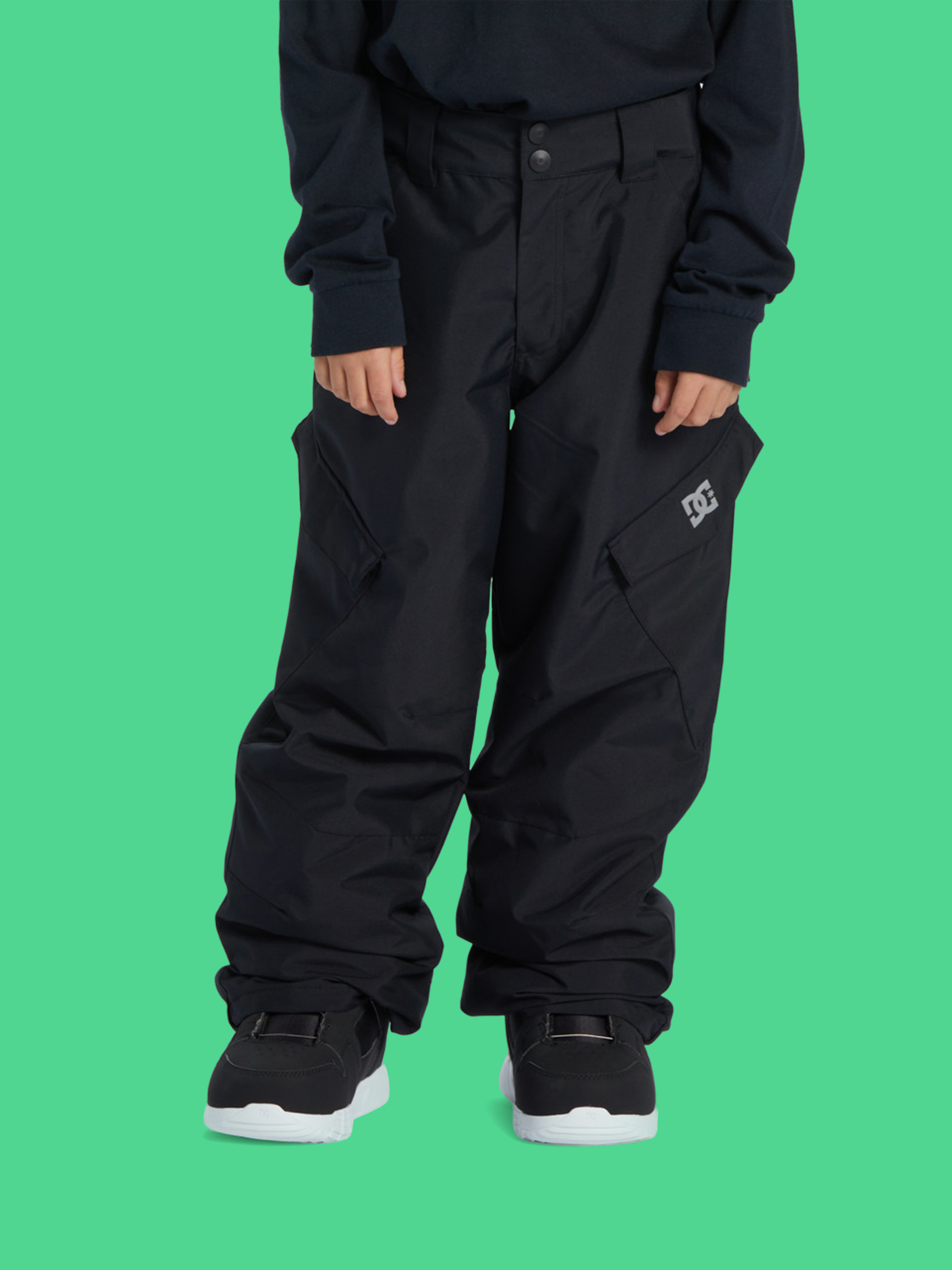 Pantaloni pentru snowboard DC Banshee JR (black)